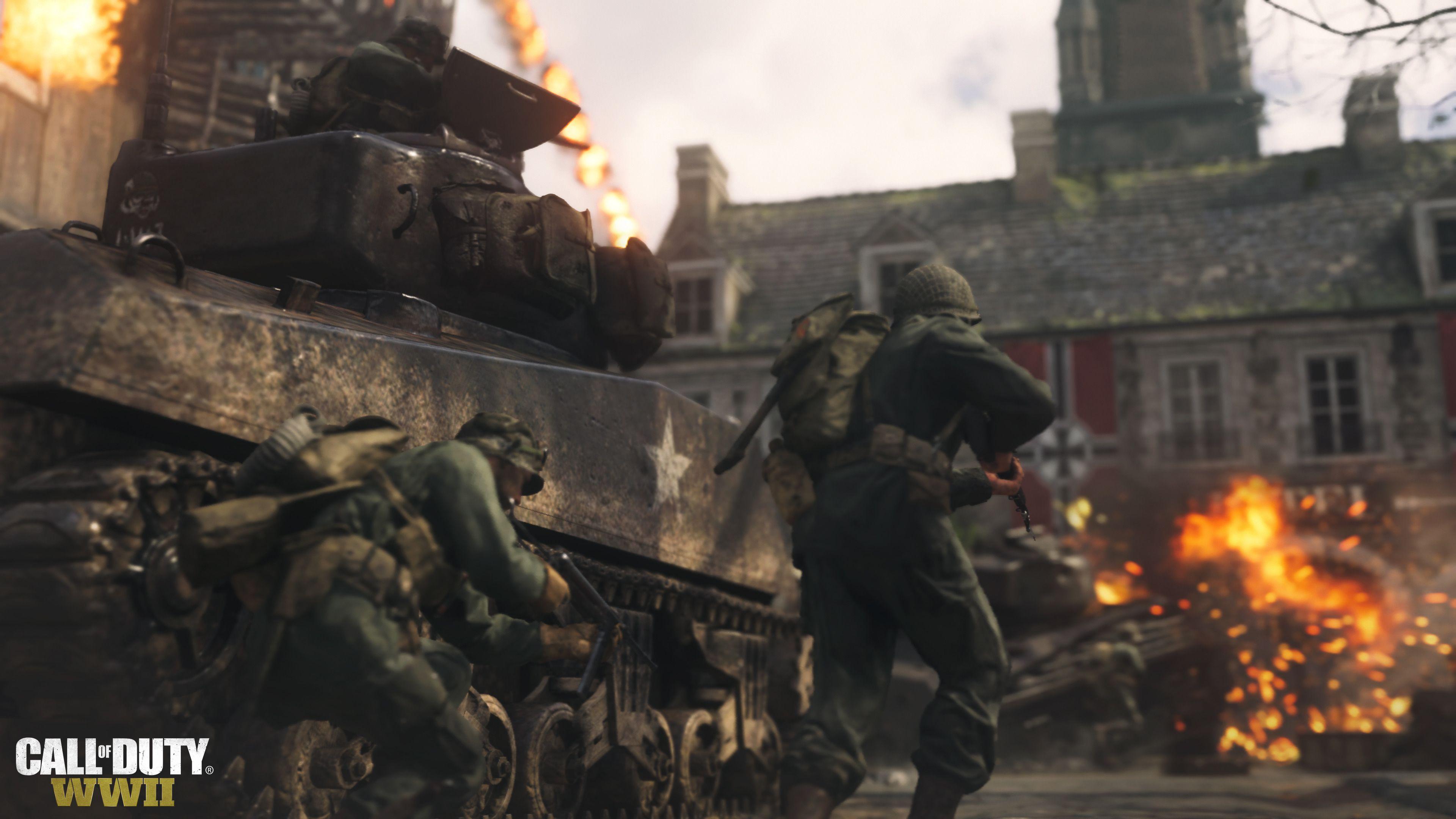 3840x2160 WW2 Battle Wallpaper