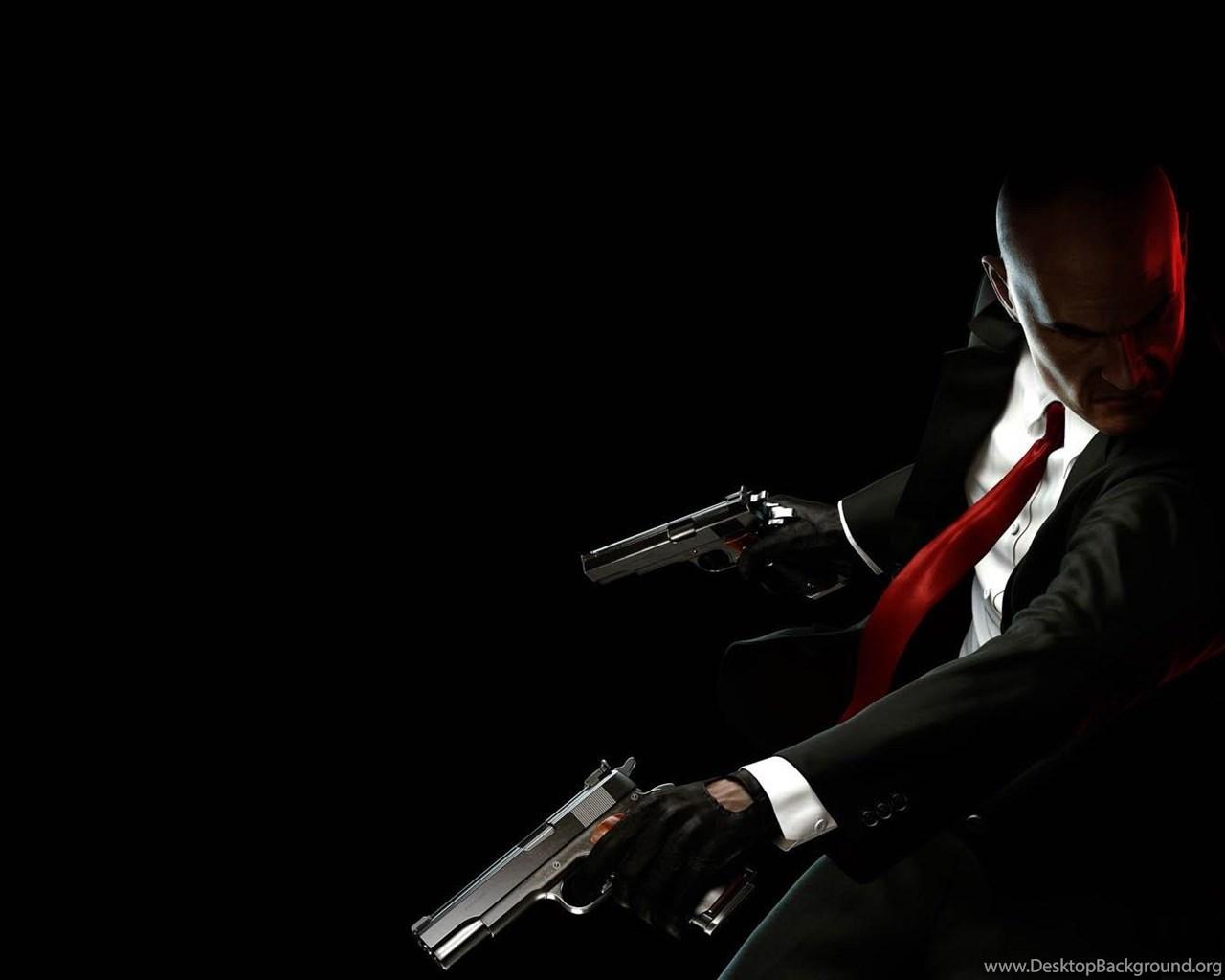 1280x1024 Hitman Absolution Agent Games Wallpaper Black Desktop Background