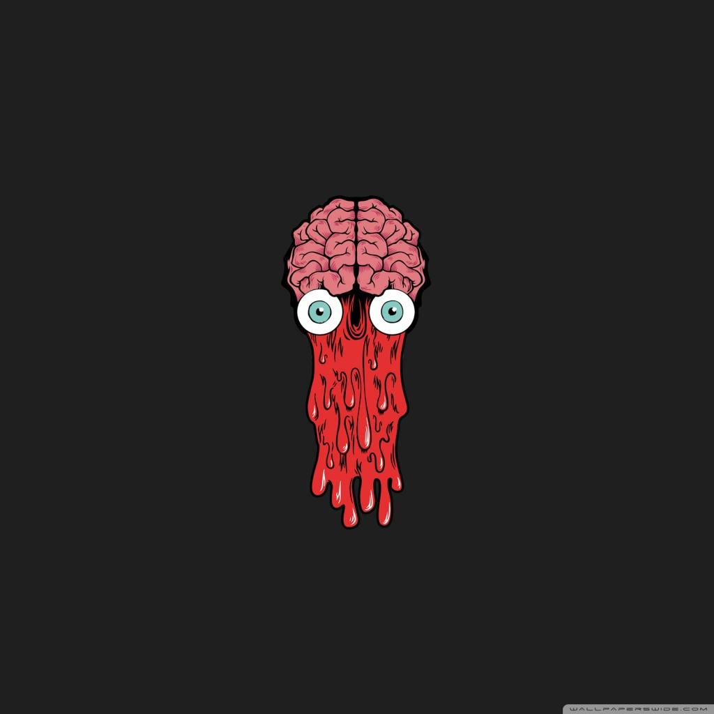 1024x1024 Brain Wallpaper HD HD Wallpaper
