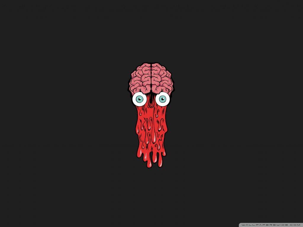 1024x768 Brain Wallpaper