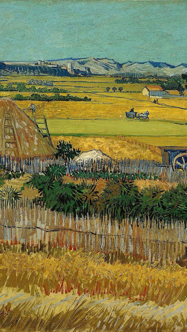 Van Gogh Iphone Wallpapers Top Free Van Gogh Iphone Backgrounds Wallpaperaccess