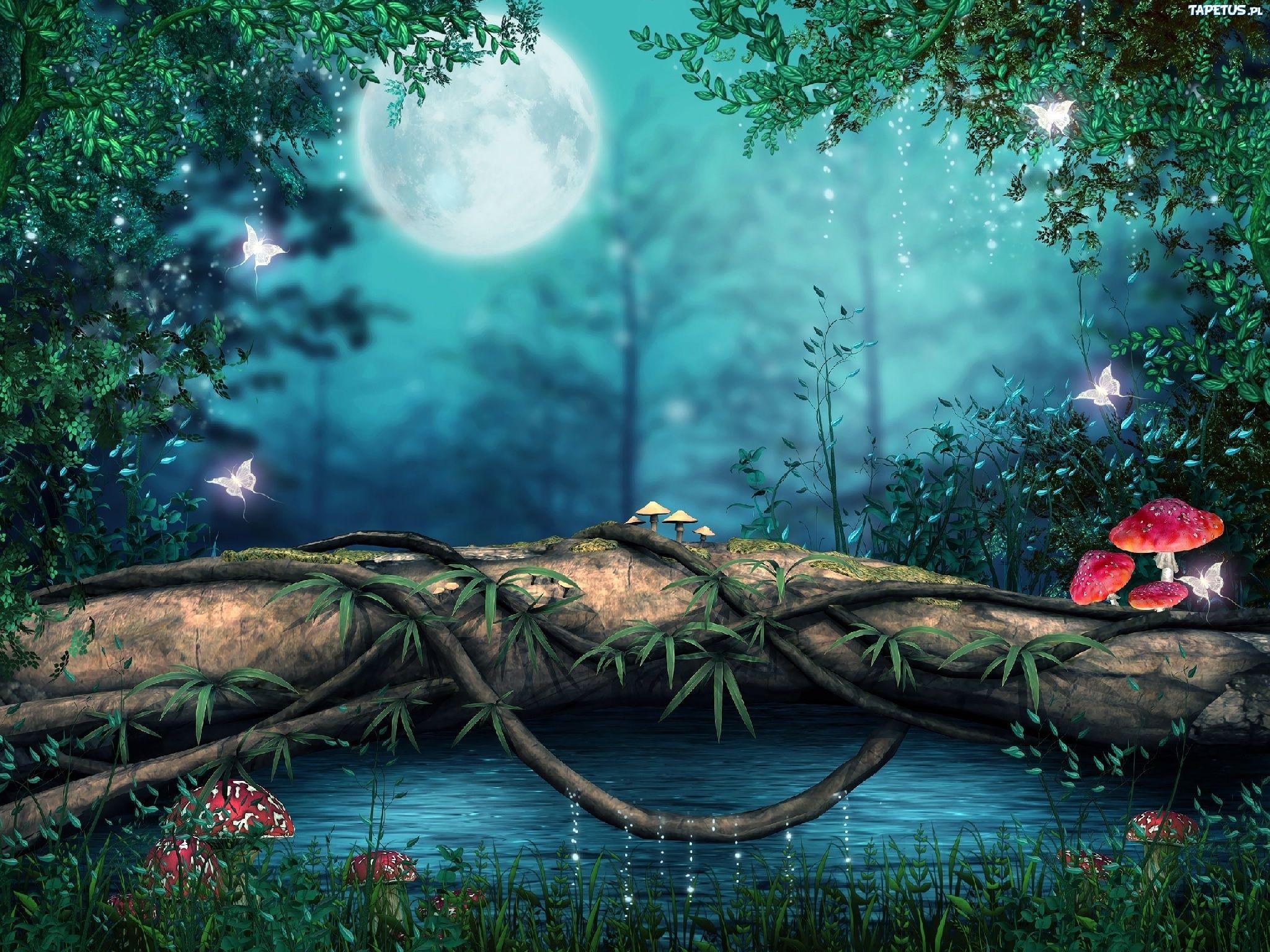 2048x1536 3D HD Wallpaper For Mobile Nature