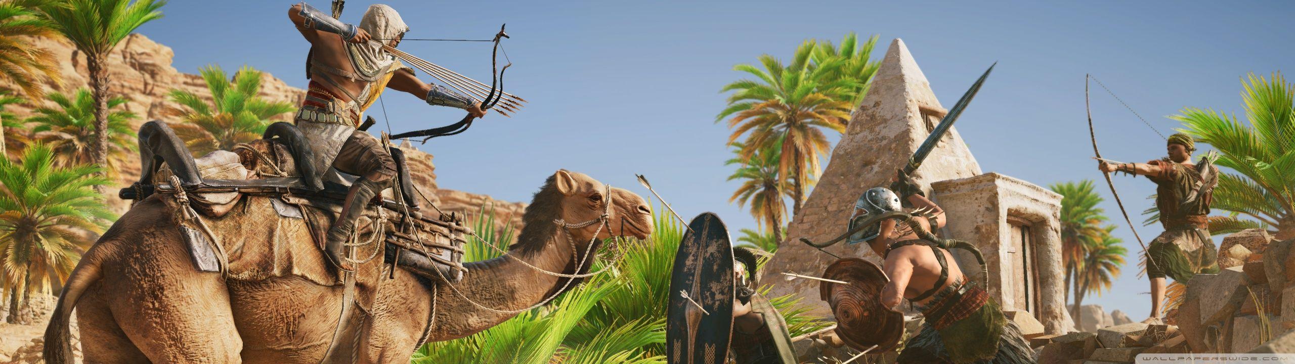 2560x720 Assassin's Creed Origins Game ❤ 4K HD Desktop Wallpaper for • Wide