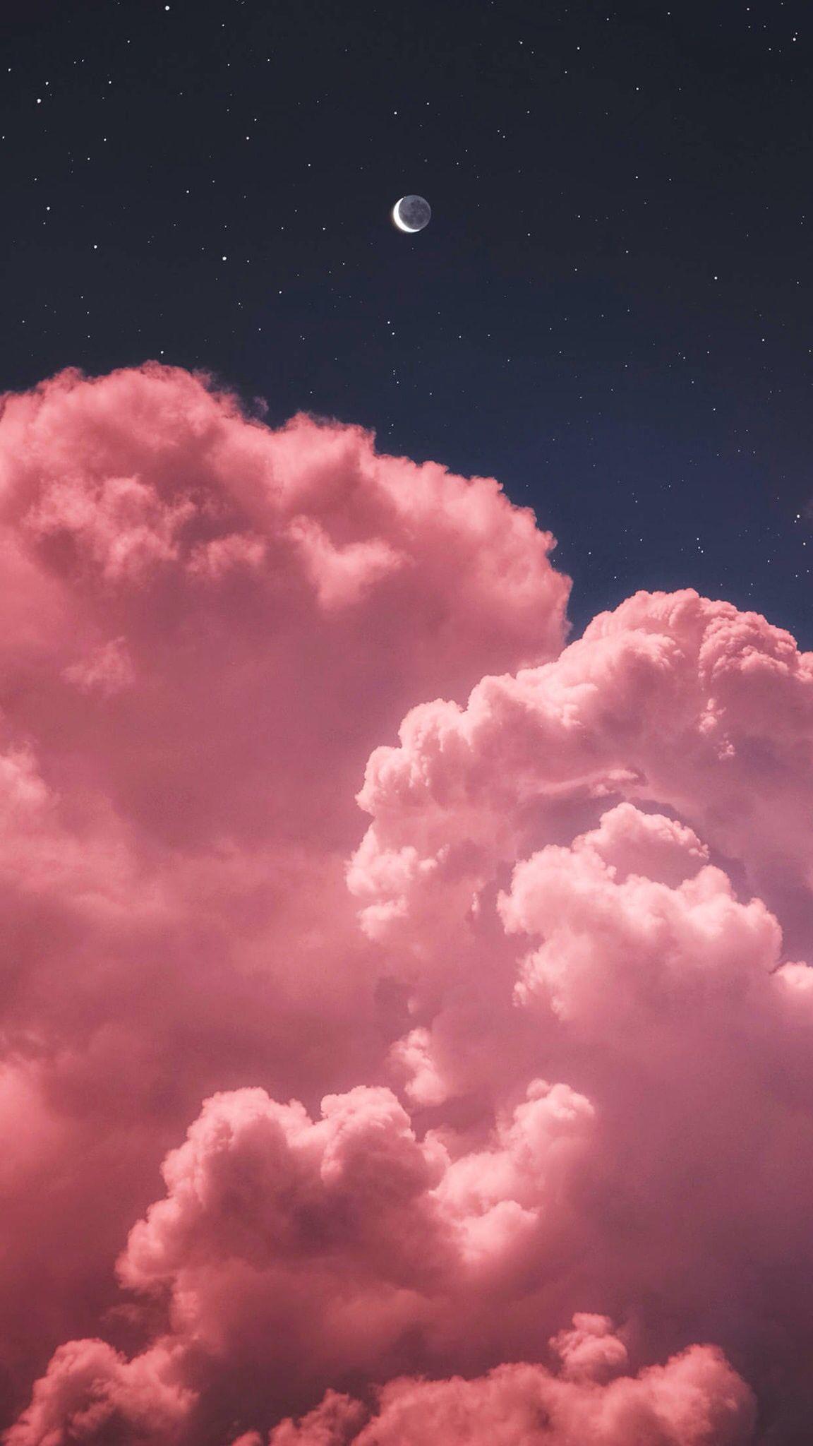 Aesthetic Pink Sky Wallpapers - Top Free Aesthetic Pink Sky Backgrounds ...