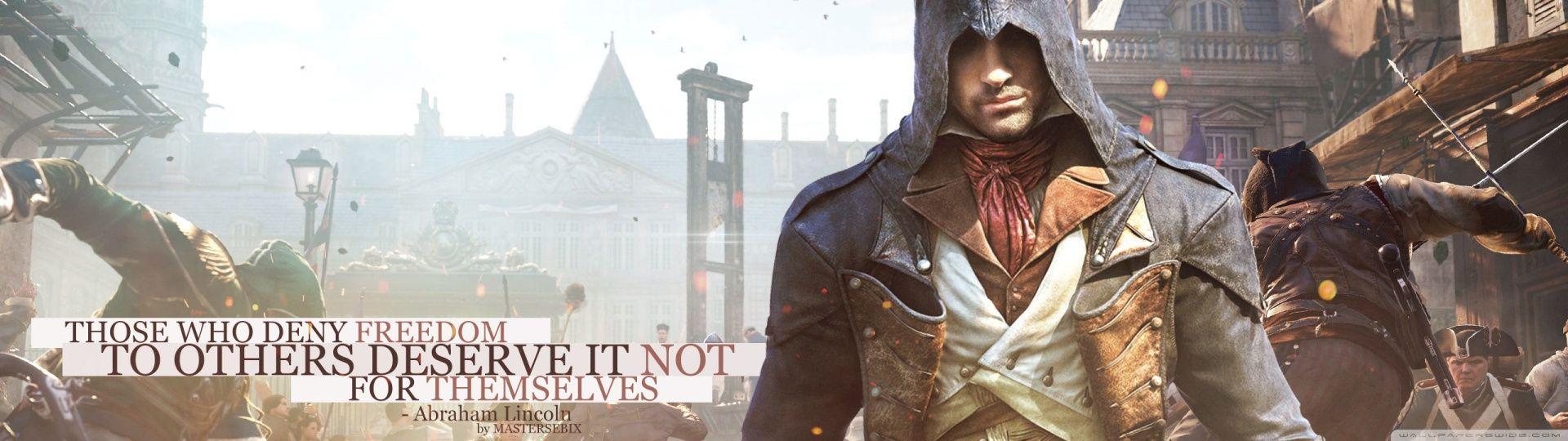 1920x540 Assassins Creed Unity ❤ 4K HD Desktop Wallpaper