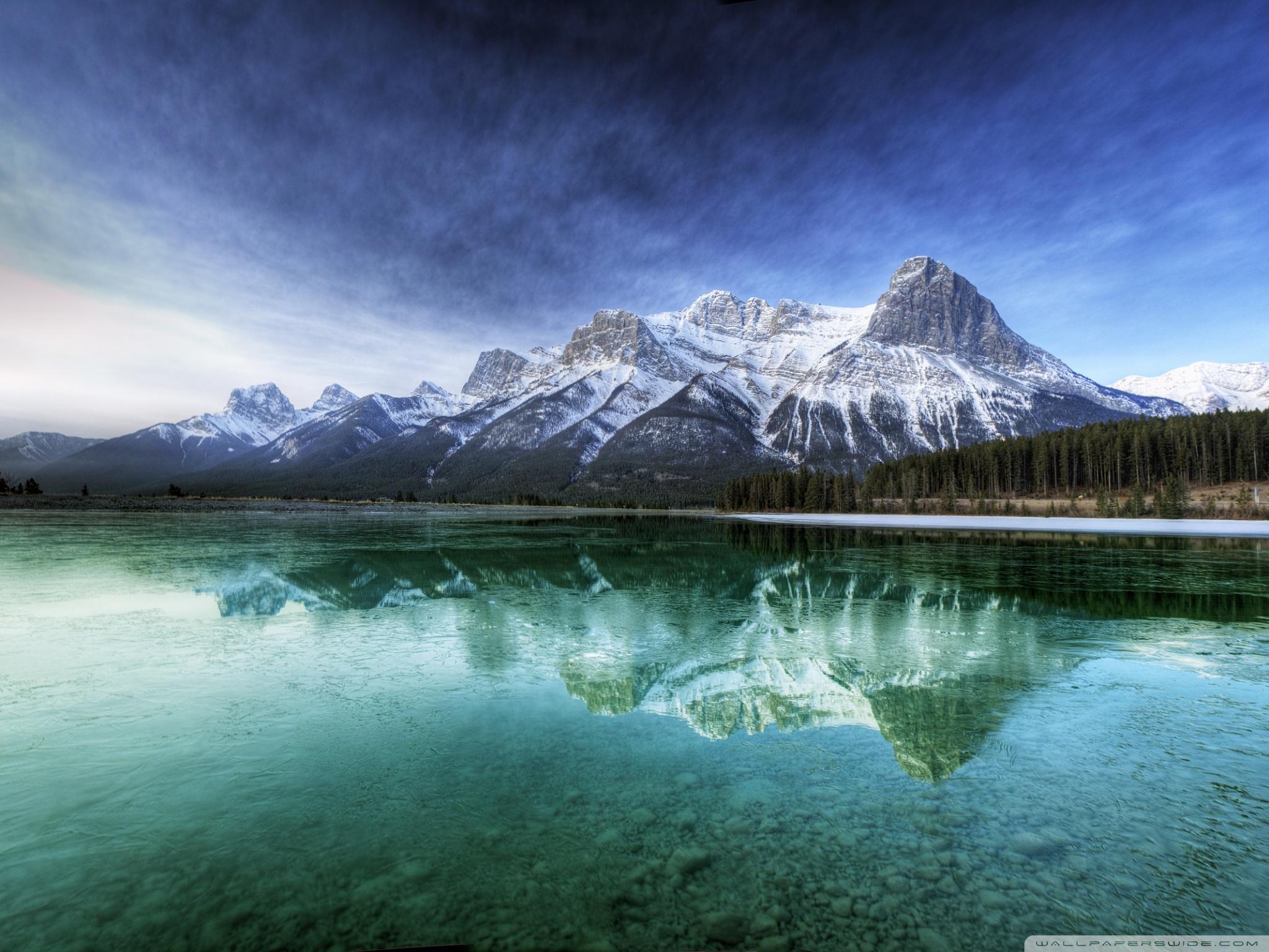 2048x1536 Mountain Lake Scenery Ultra HD Desktop Background Wallpaper for 4K UHD TV : Widescreen & UltraWide Desktop & Laptop : Multi Display, Dual Monitor : Tablet