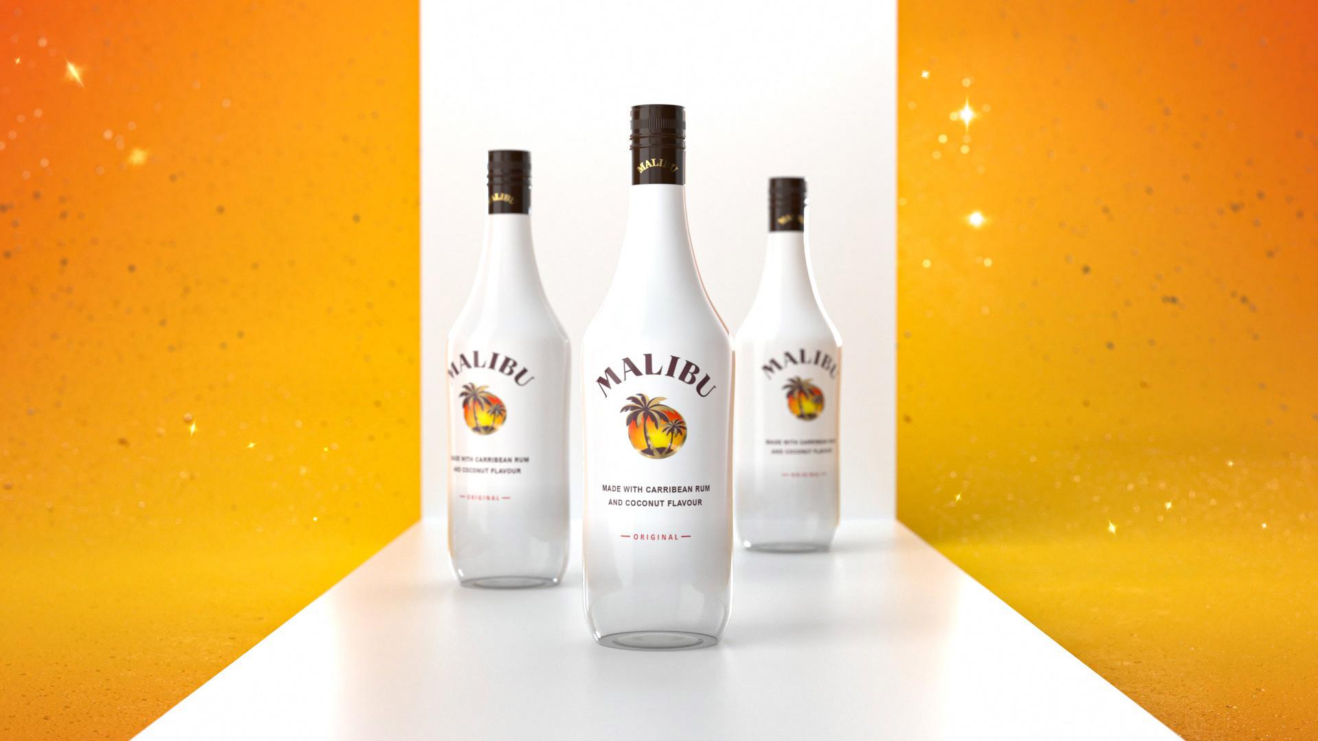 1920x1080 Michael Sapryhin Malibu Liquor drink