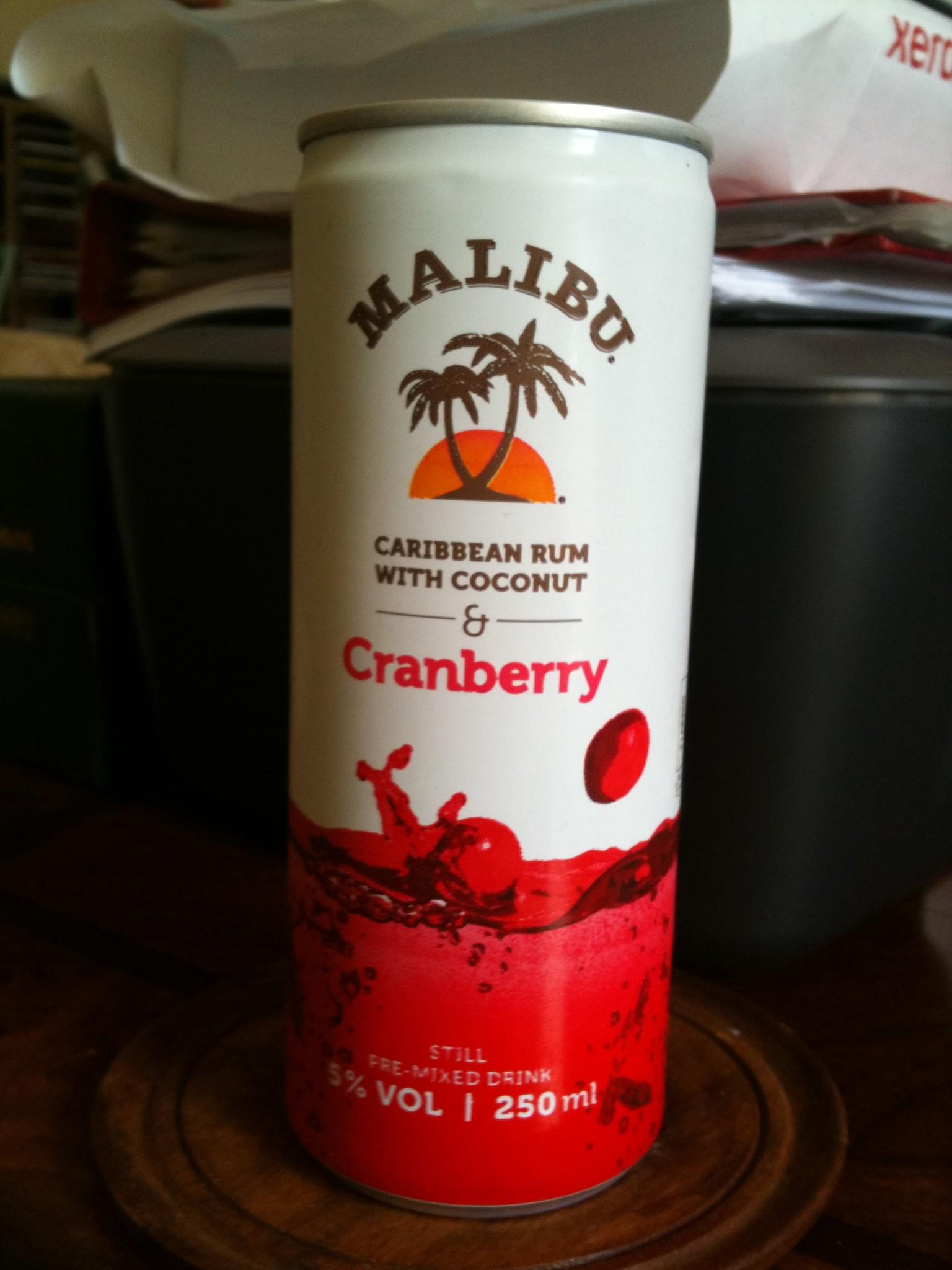 1536x2048 Pre Mixed Malibu & Cranberry Tasting Notes