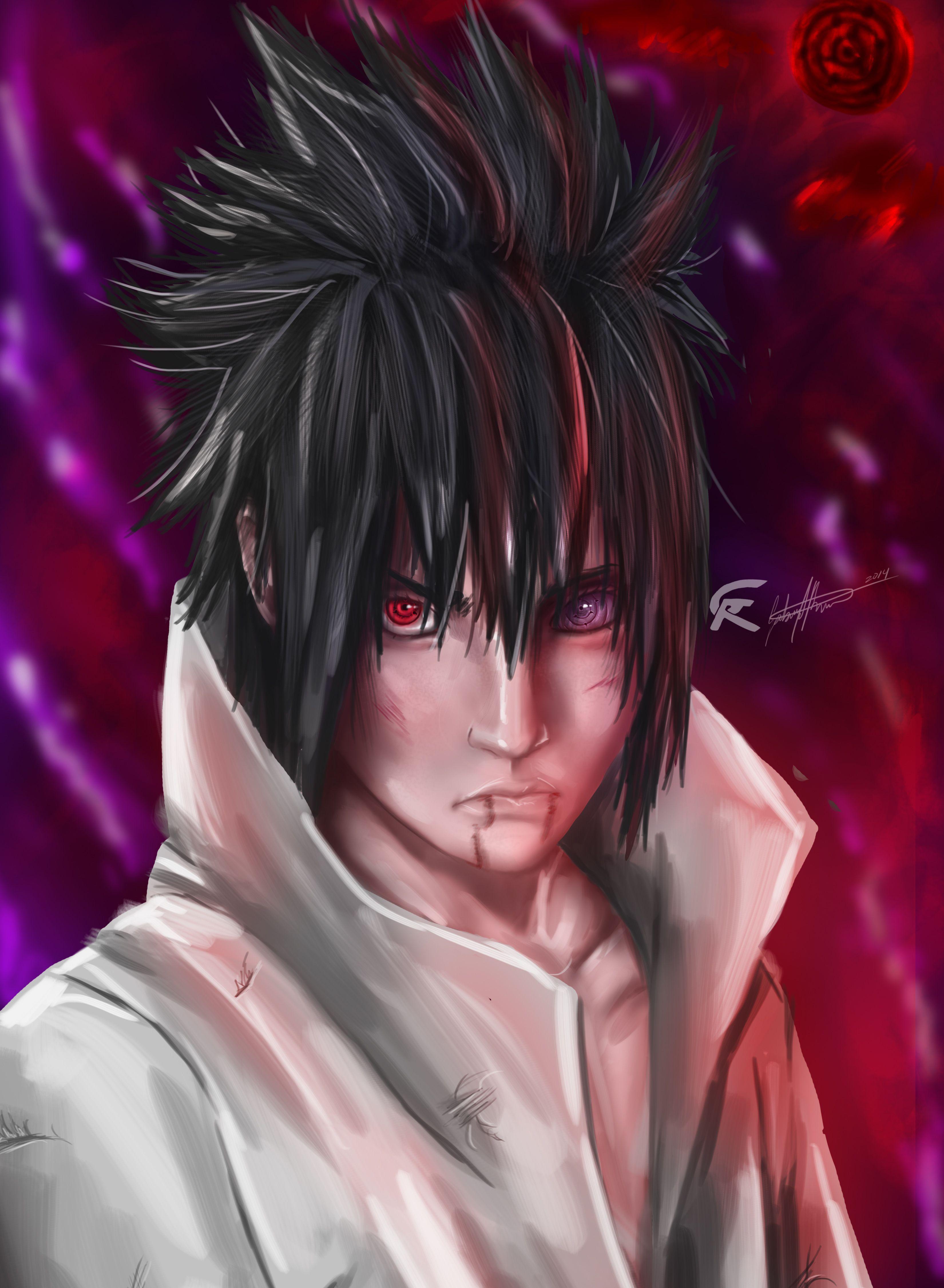 3300x4500 Sasuke Uchiha Rinnegan Wallpaper