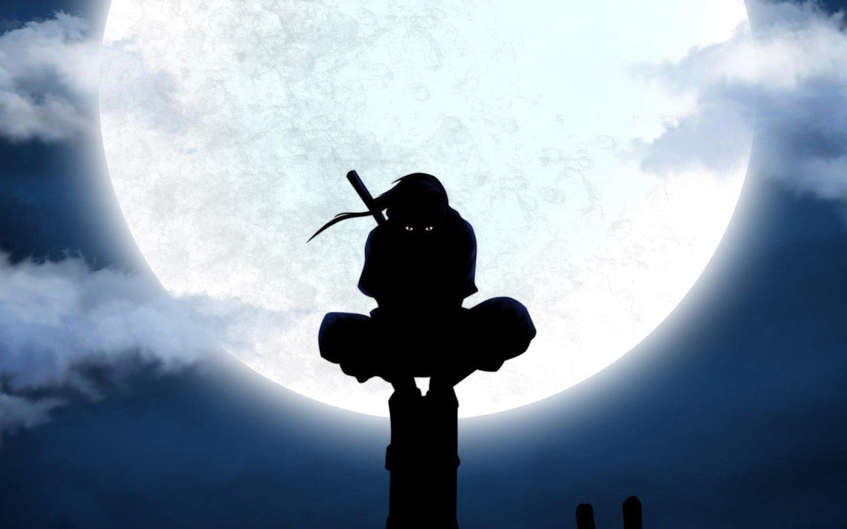 1680x1050 Wallpaper Uchiha Itachi illustration, Naruto Shippuuden, ANBU, silhouette • Wallpaper For You HD Wallpaper For Desktop & Mobile