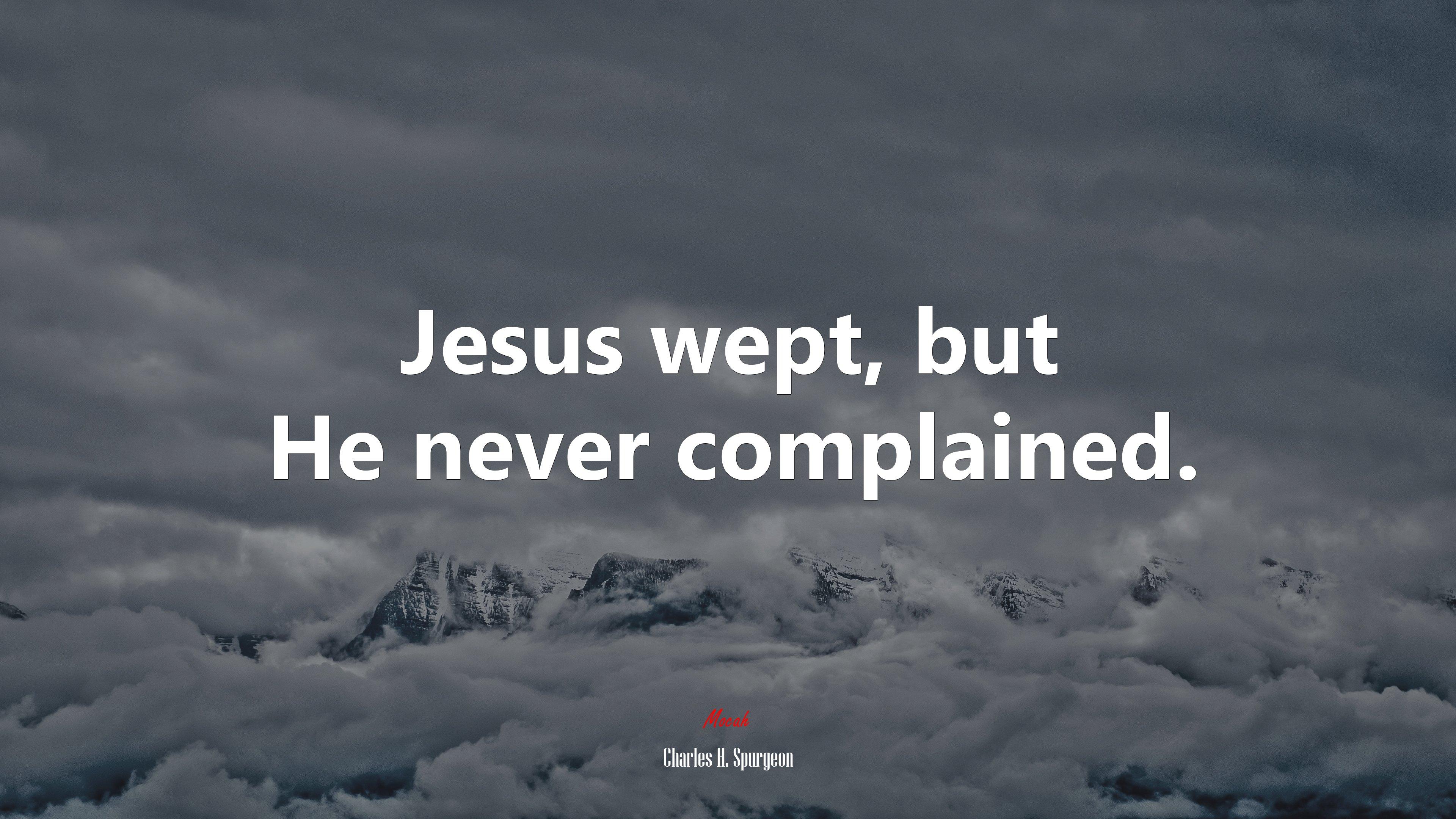 Jesus Wept Wallpapers - Top Free Jesus Wept Backgrounds - WallpaperAccess