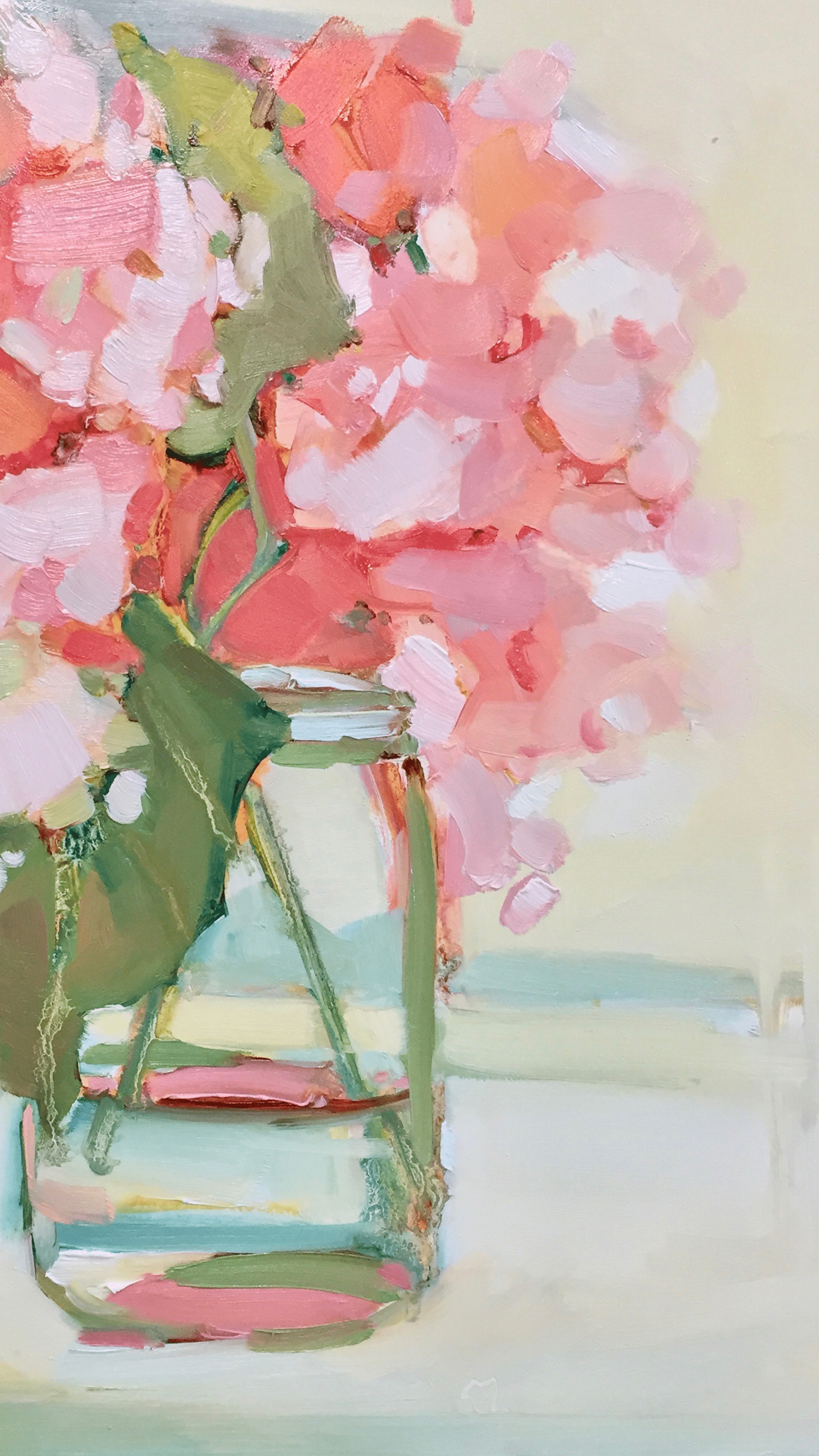 3126x5559 FREE GIVEAWAY: Pink Hydrangeas Phone Wallpaper