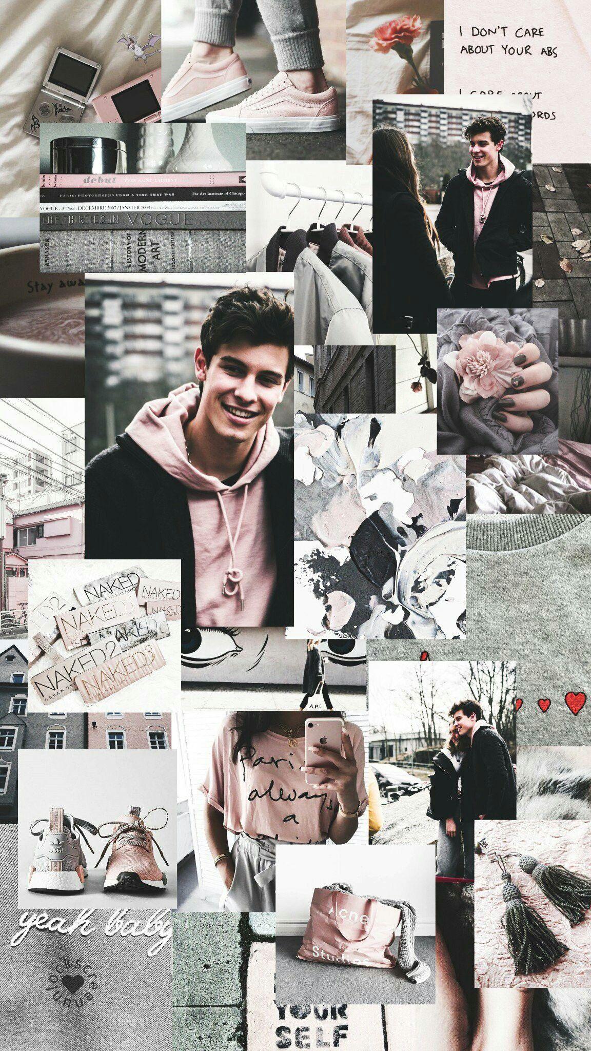 1152x2048 Shawn Mendes Collage Wallpaper Aethetic HD Wallpaper