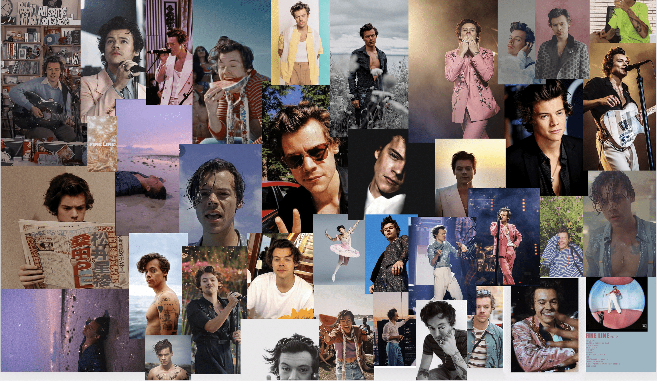 2300x1336 Harry Styles Wallpaper Pc HD Aesthetic
