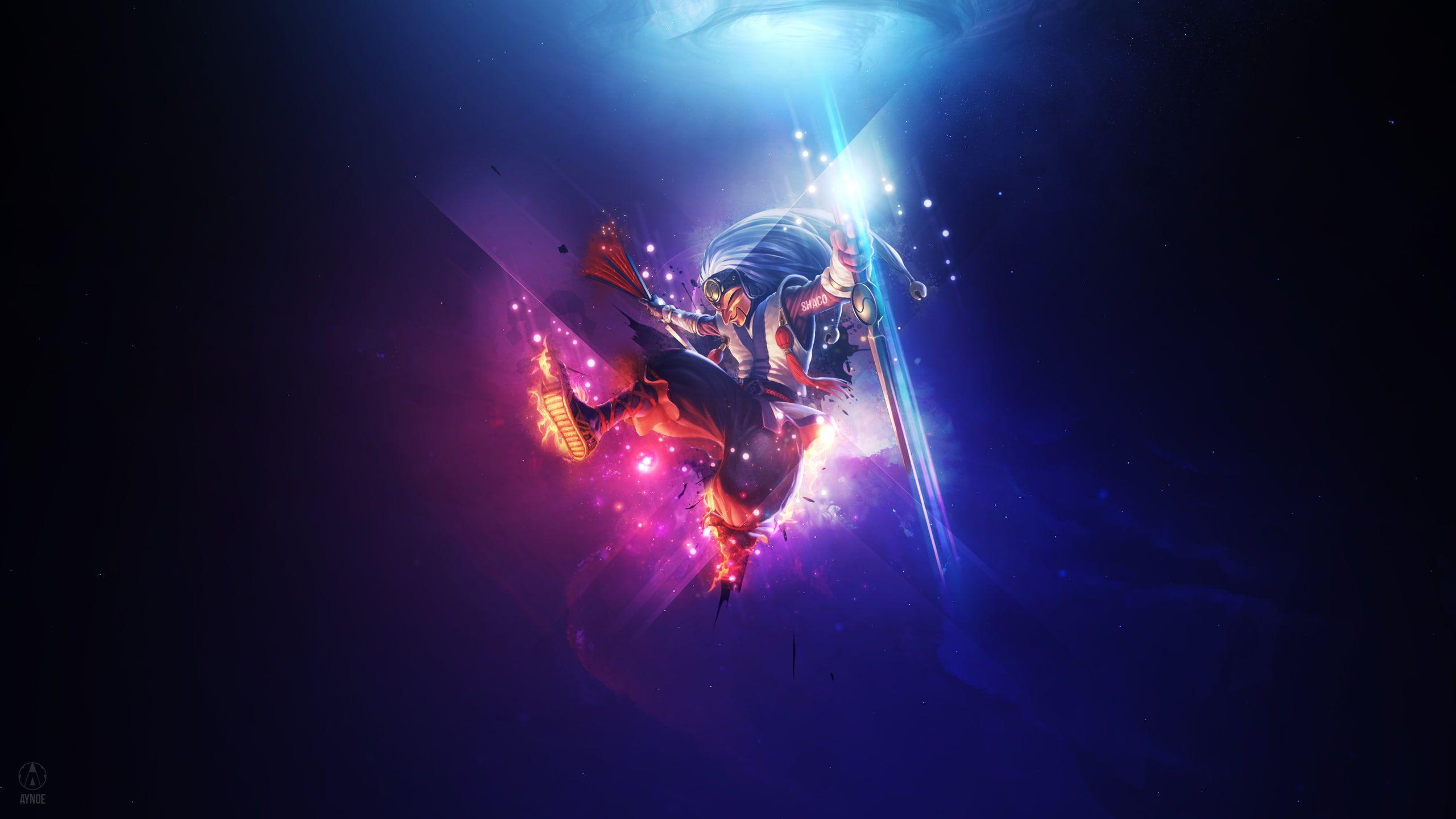 2560x1440 animated character wallpaper League of Legends Shaco (League of Legends) K #wallpaper #hdwallpaper #deskto. Character wallpaper, League of legends, HD wallpaper