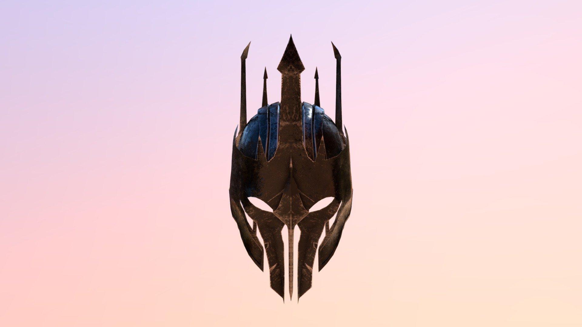 1920x1080 Sauron Helmet middle earth shadow of war model by Bodya [09439f2]