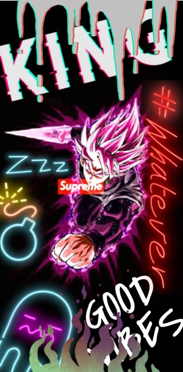 630x1280 Goku black supreme wallpaper