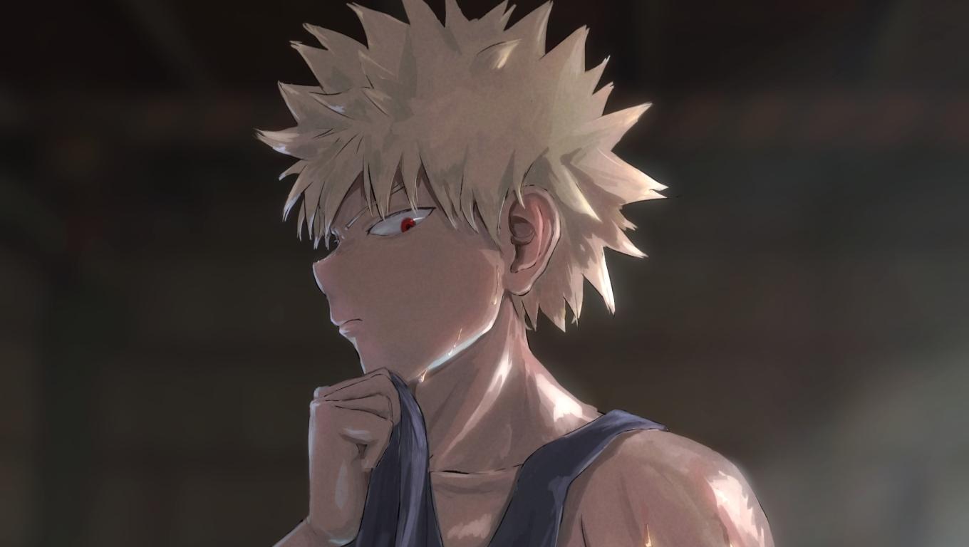 1360x768 Katsuki Bakugou Desktop Laptop HD Wallpaper, HD Anime 4K Wallpaper, Image, Photo and Background