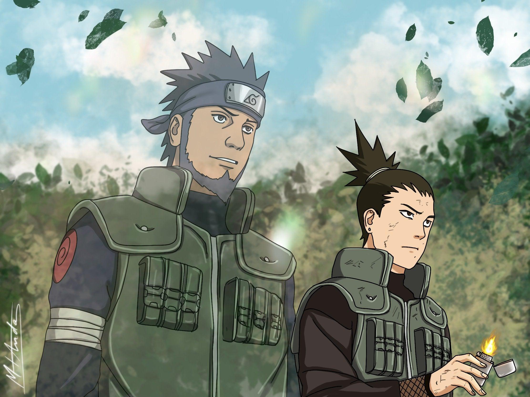 Asuma Shikamaru Wallpapers Top Free Asuma Shikamaru Backgrounds Wallpaperaccess 