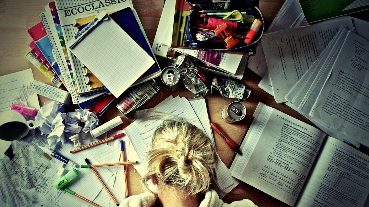 1245x700 Funny books exams time wallpaperx1440