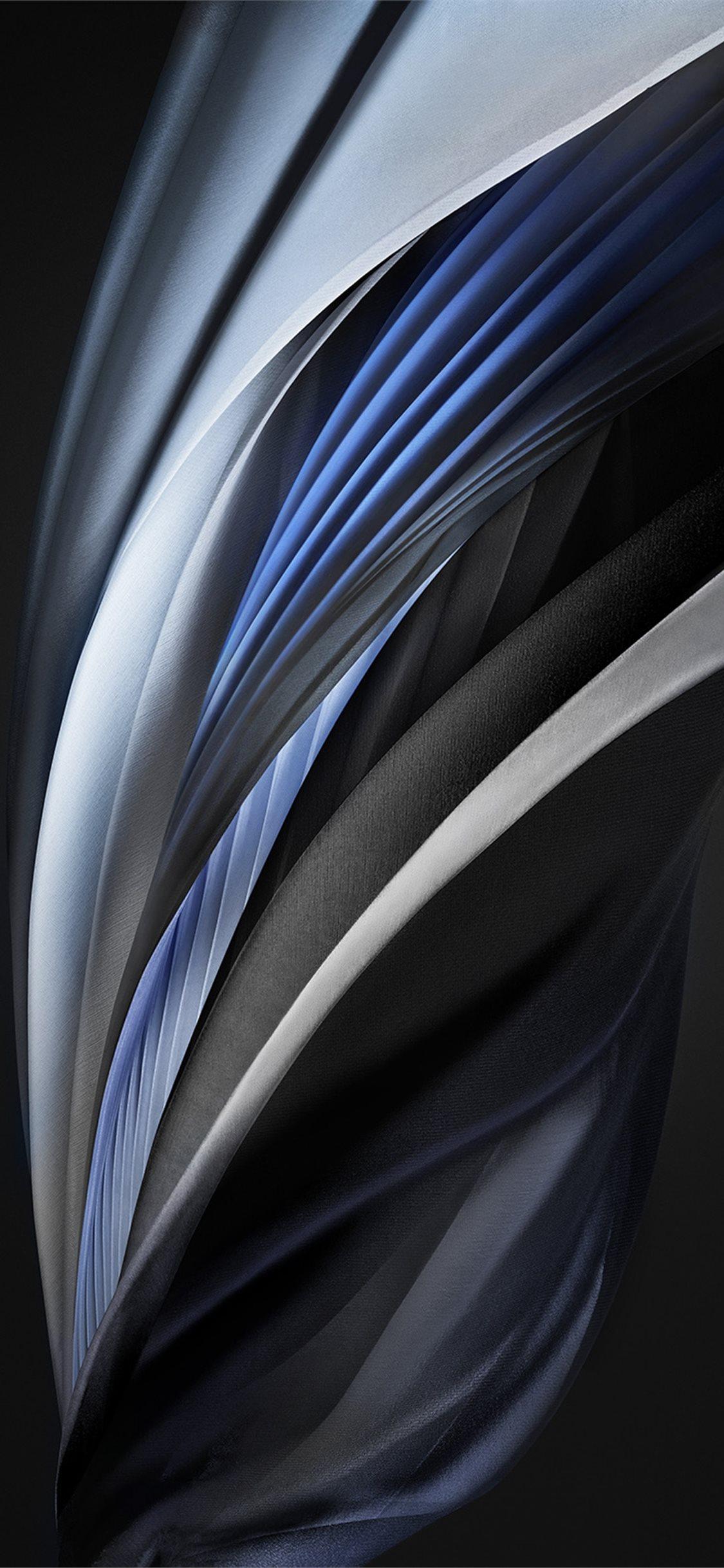 1125x2436 iphone se 2020 stock wallpaper Silk Silver Mono Light iPhone X Wallpaper Free Download
