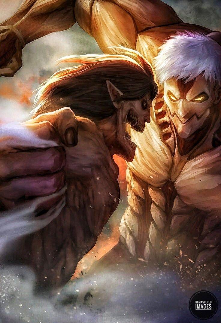736x1075 Eren vs Reiner (Shingeki No Kyojin). Attack on titan fanart, Attack on titan eren, Attack on titan anime