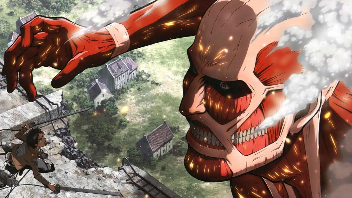 1365x768 Attack On Titan Wallpaper Attack On Titan Background