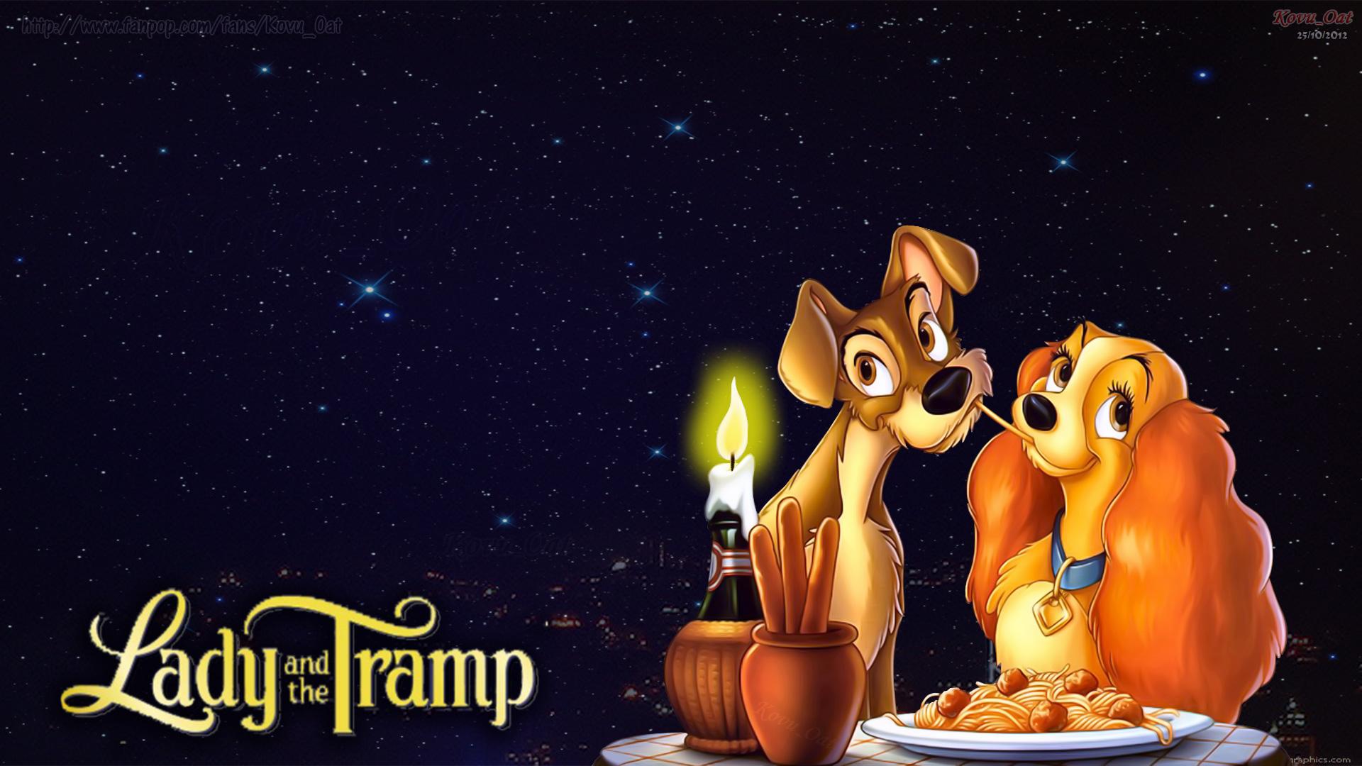 1920x1080 Disney Couples Valentine's Day Wallpaper