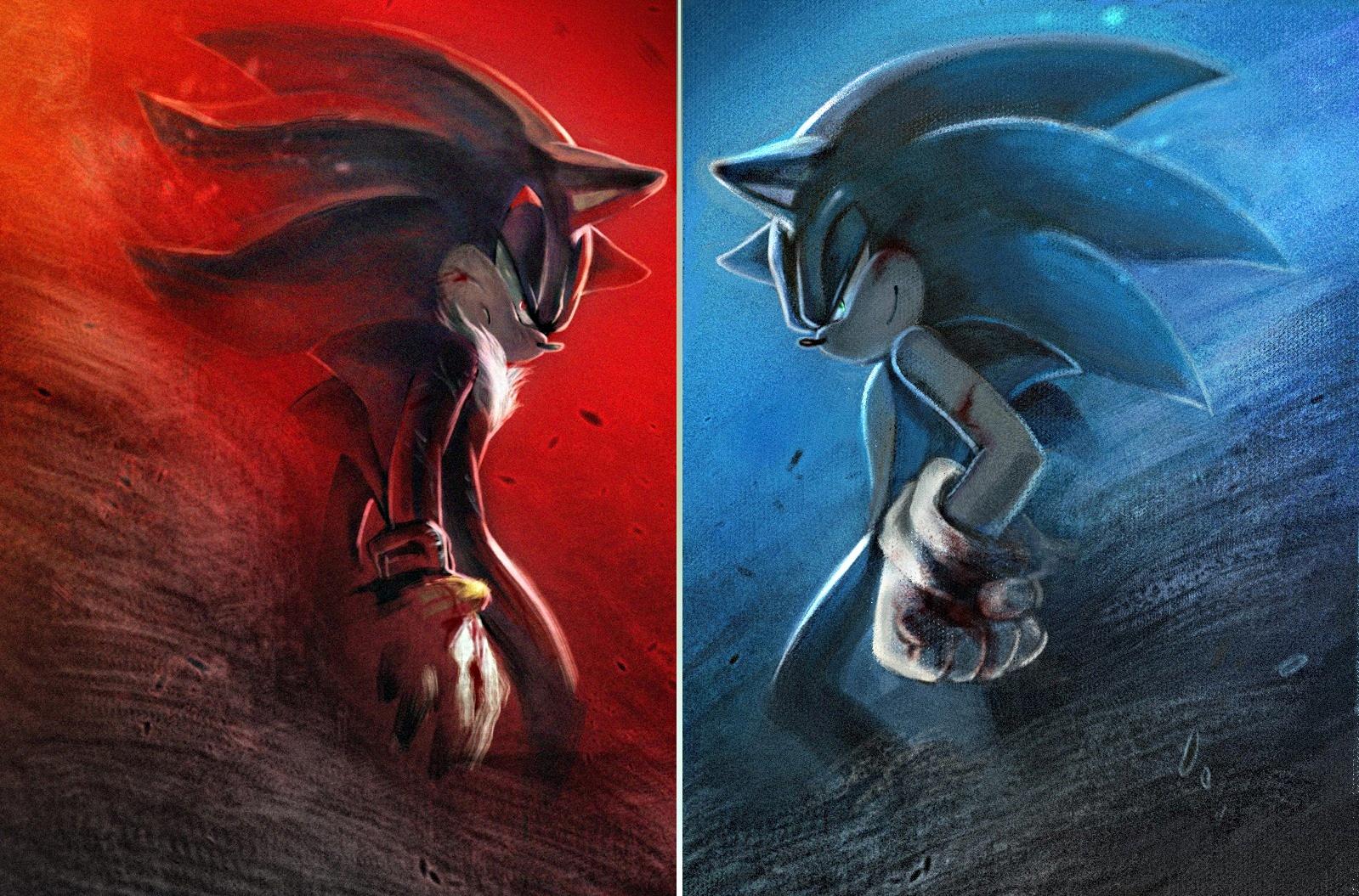 1599x1055 Thunderjix Vs Shadow Wallpaper HD