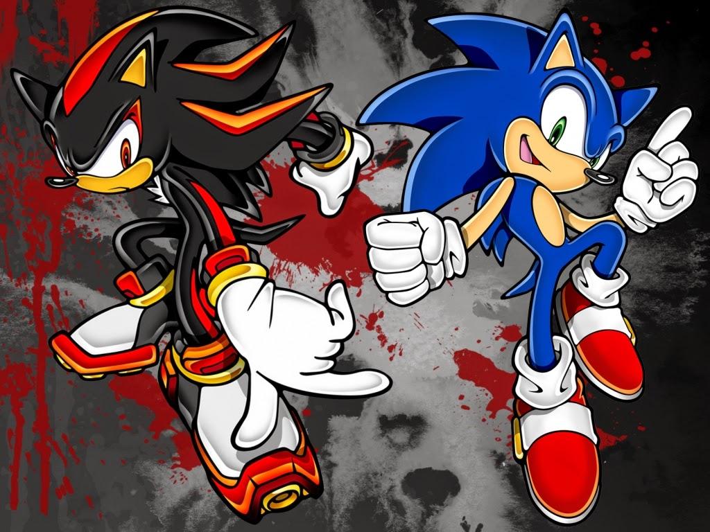1024x768 Cool HD Wallpaper: Sonic And Shadow Wallpaper