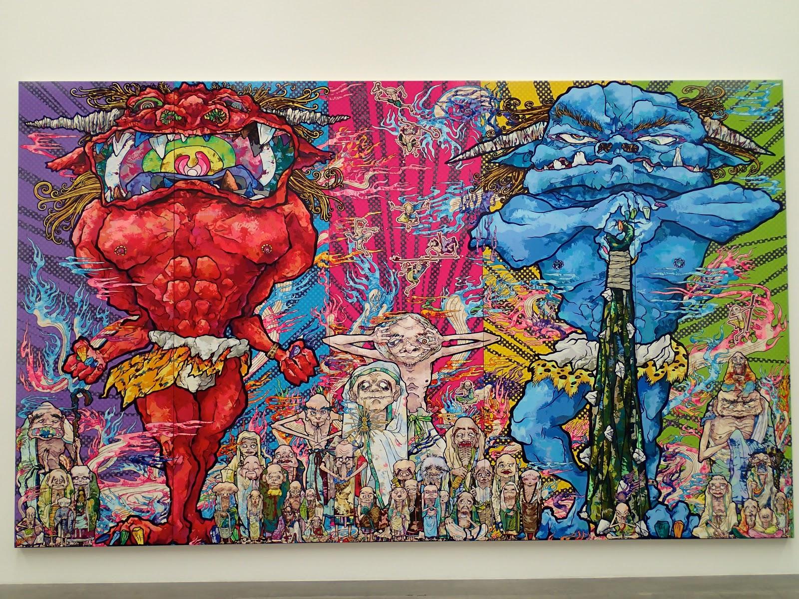 1600x1200 dayboat journal: ART REVIEW Takashi Murakami at Blum and Poe