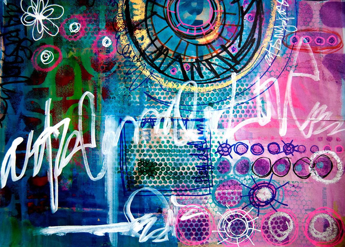 1200x861 art.journal.PLAY mixed media + creative business online workshops membership community