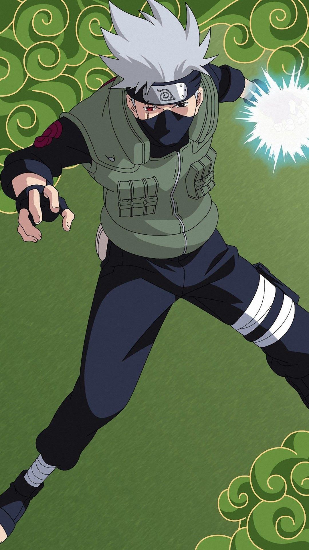 Download Naruto Kakashi Wallpaper Iphone PNG