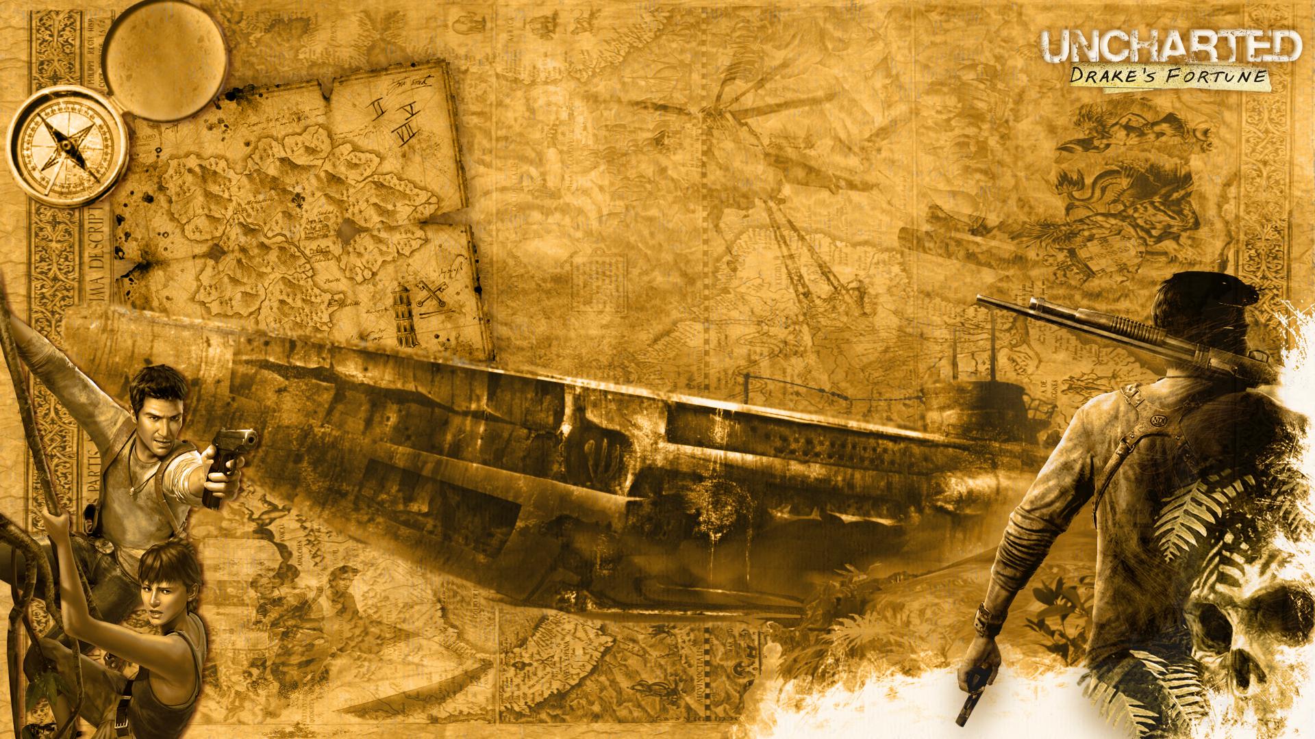 1920x1080 Free download Uncharted wallpaper [1920x1080] for your Desktop, Mobile & Tablet. Explore Uncharted Wallpaper. Nathan Drake Wallpaper, Uncharted 3 Wallpaper HD