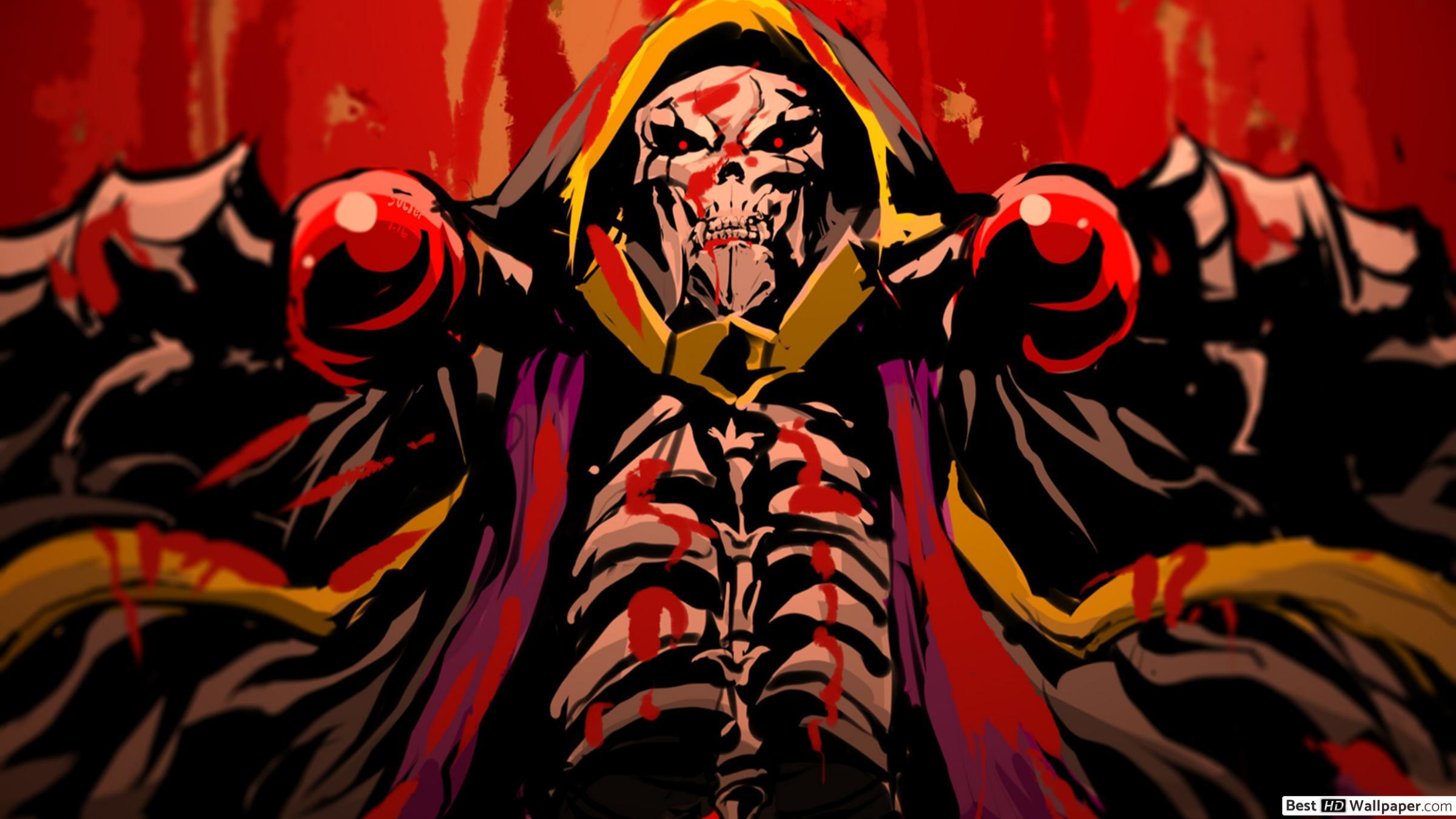2400x1350 Ainz Ooal Gown from Overlord HD wallpaper download