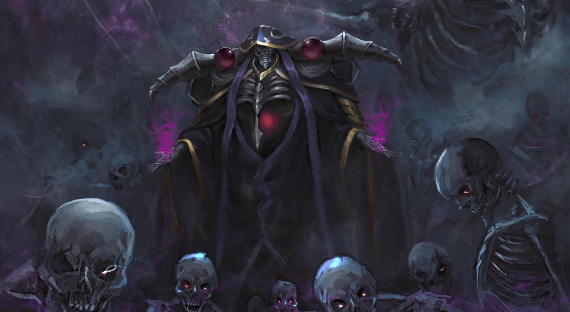 1920x1052 Overlord Ainz Ooal Gown live wallpaper [DOWNLOAD FREE]