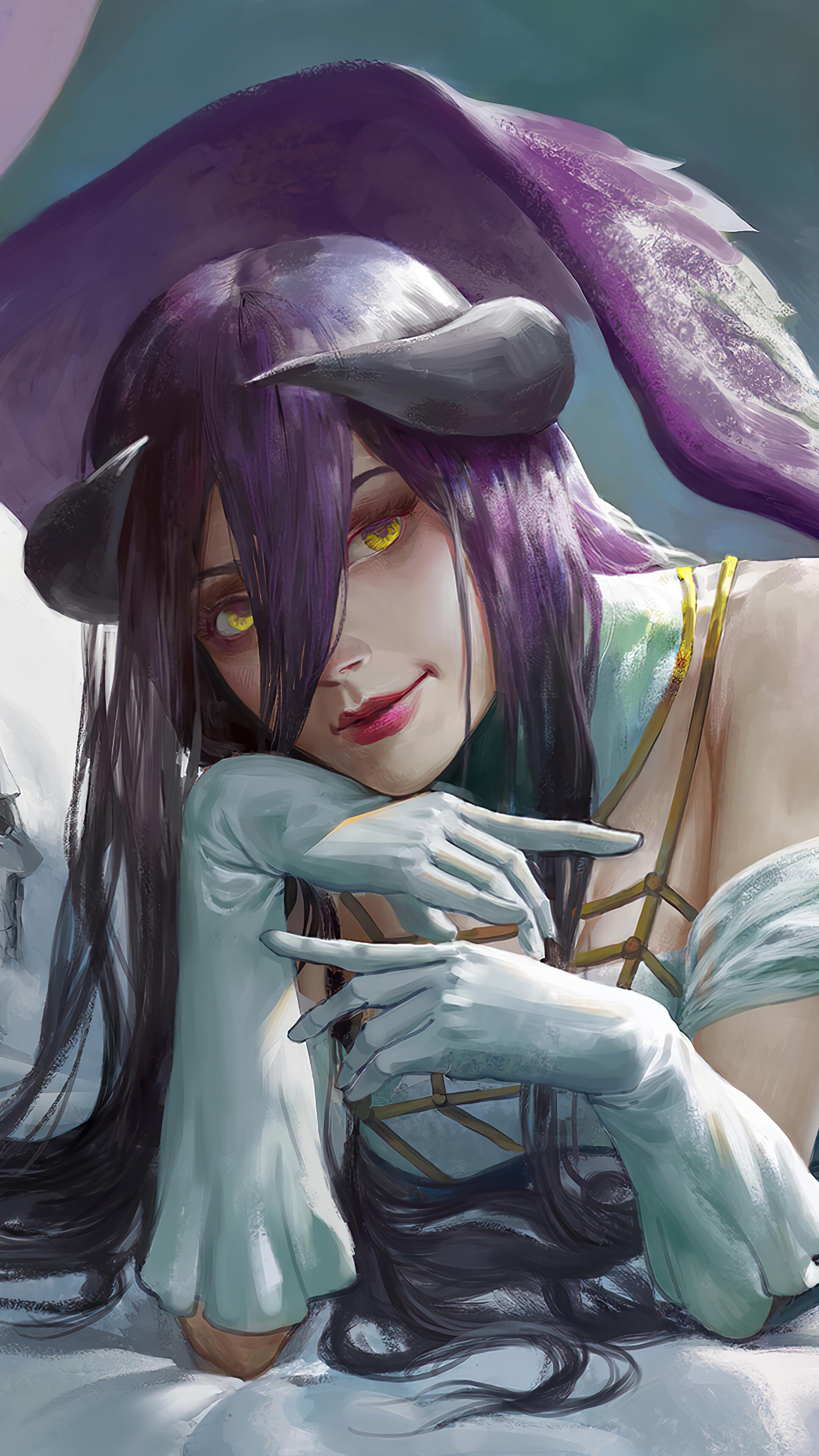 2160x3840 Albedo, Overlord, 4K phone HD Wallpaper, Image, Background, Photo and Picture. Mocah HD Wallpaper