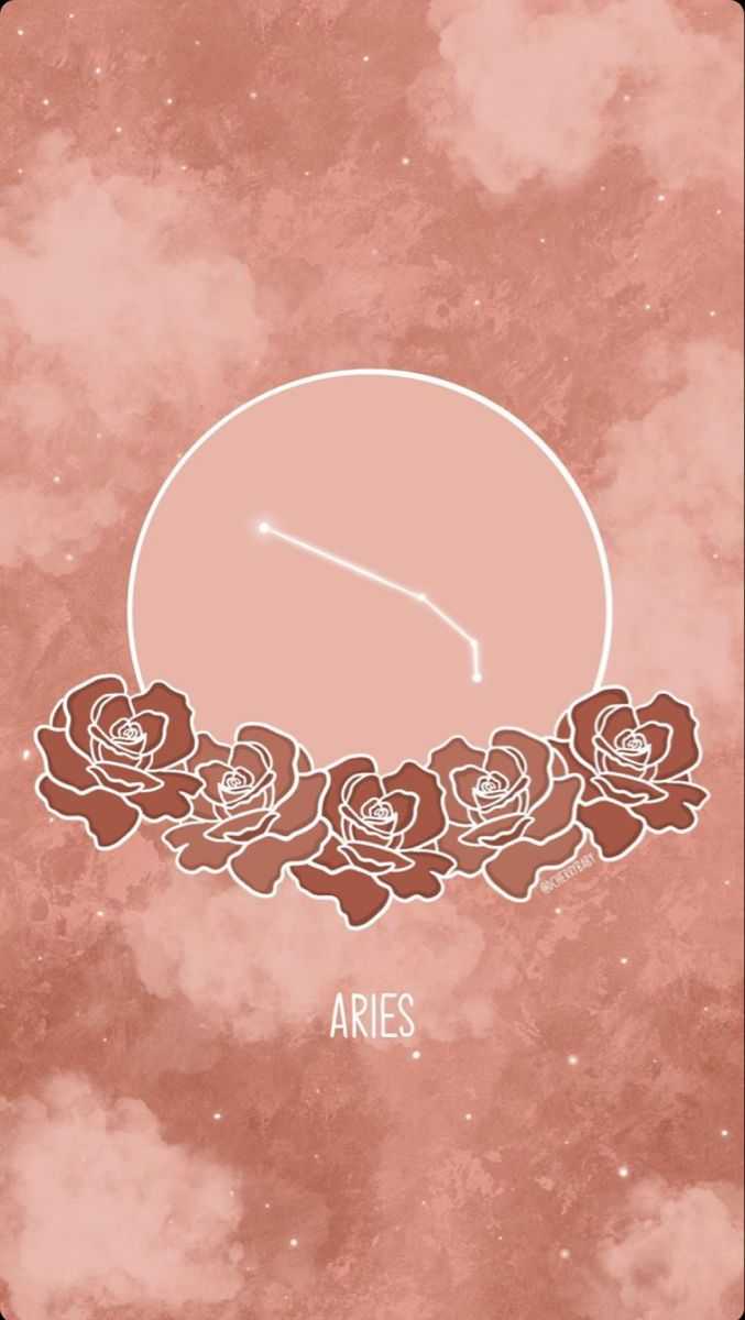 Buy Aries Zodiac Sign Aesthetic Collage Wallpaper Aesthetic Online in India   Etsy
