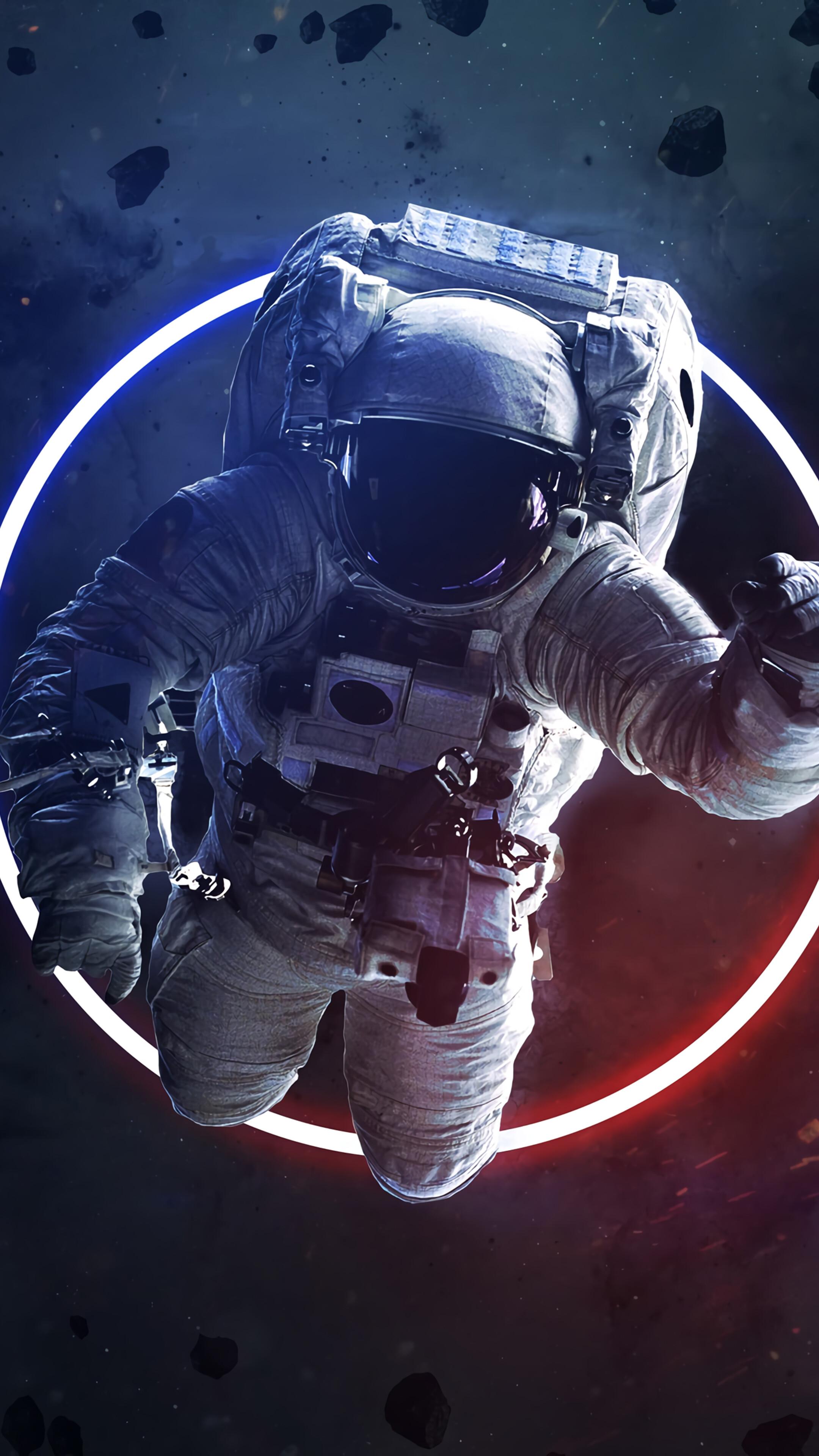 2160x3840 Astronaut, Space, Digital Art, 4K phone HD Wallpaper, Image, Background, Photo and Picture. Mocah HD Wallpaper