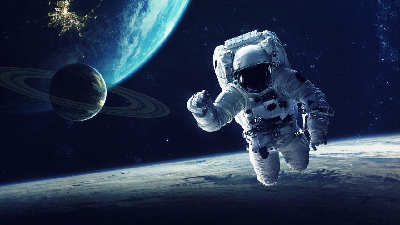 1280x720 Astronaut Wallpaper HD Desktop Background Image