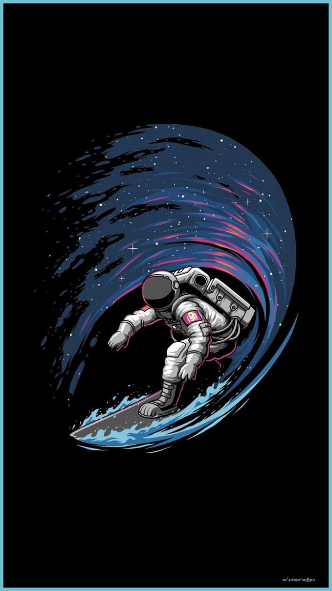 679x1207 Space Surfer iPhone Wallpaper Astronaut, Astronaut Wallpaper Astronaut Wallpaper