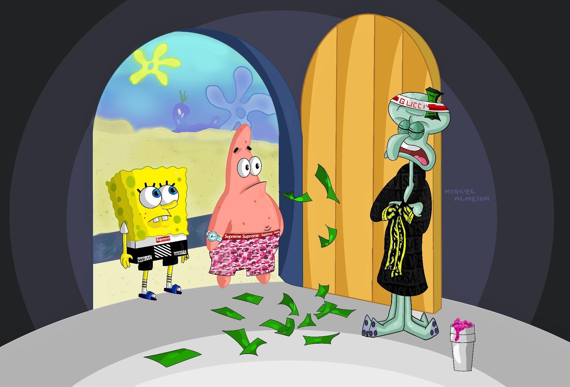 1947x1324 Dope Spongebob Wallpaper