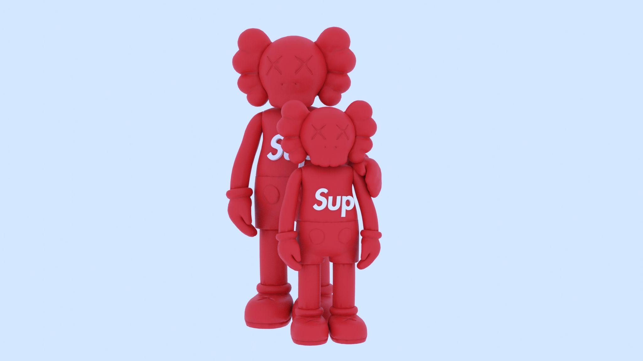 Kaws Supreme フィギュア Www Gendarmerie Sn