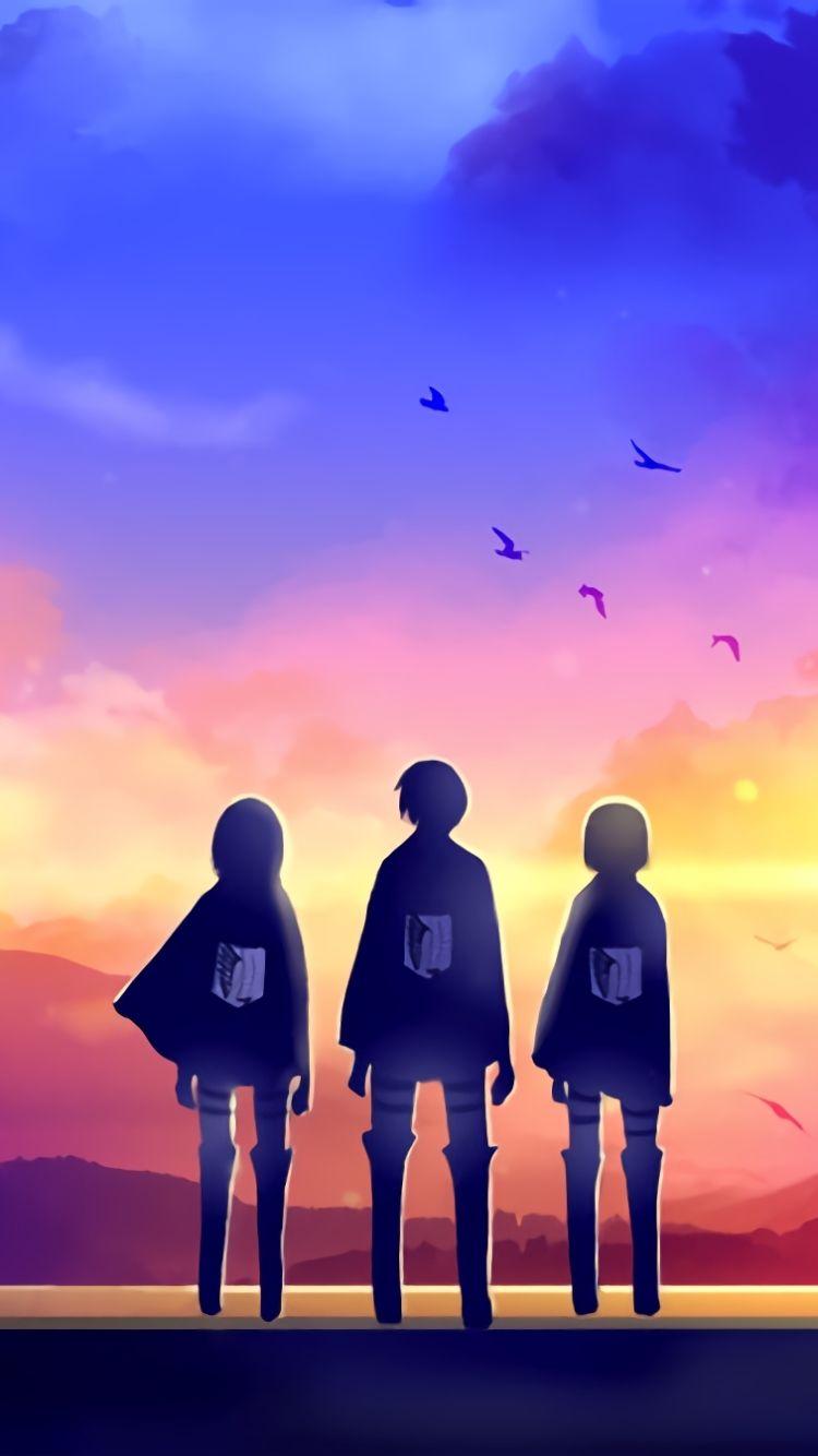 750x1334 Attack On Titan iPhone Wallpaper