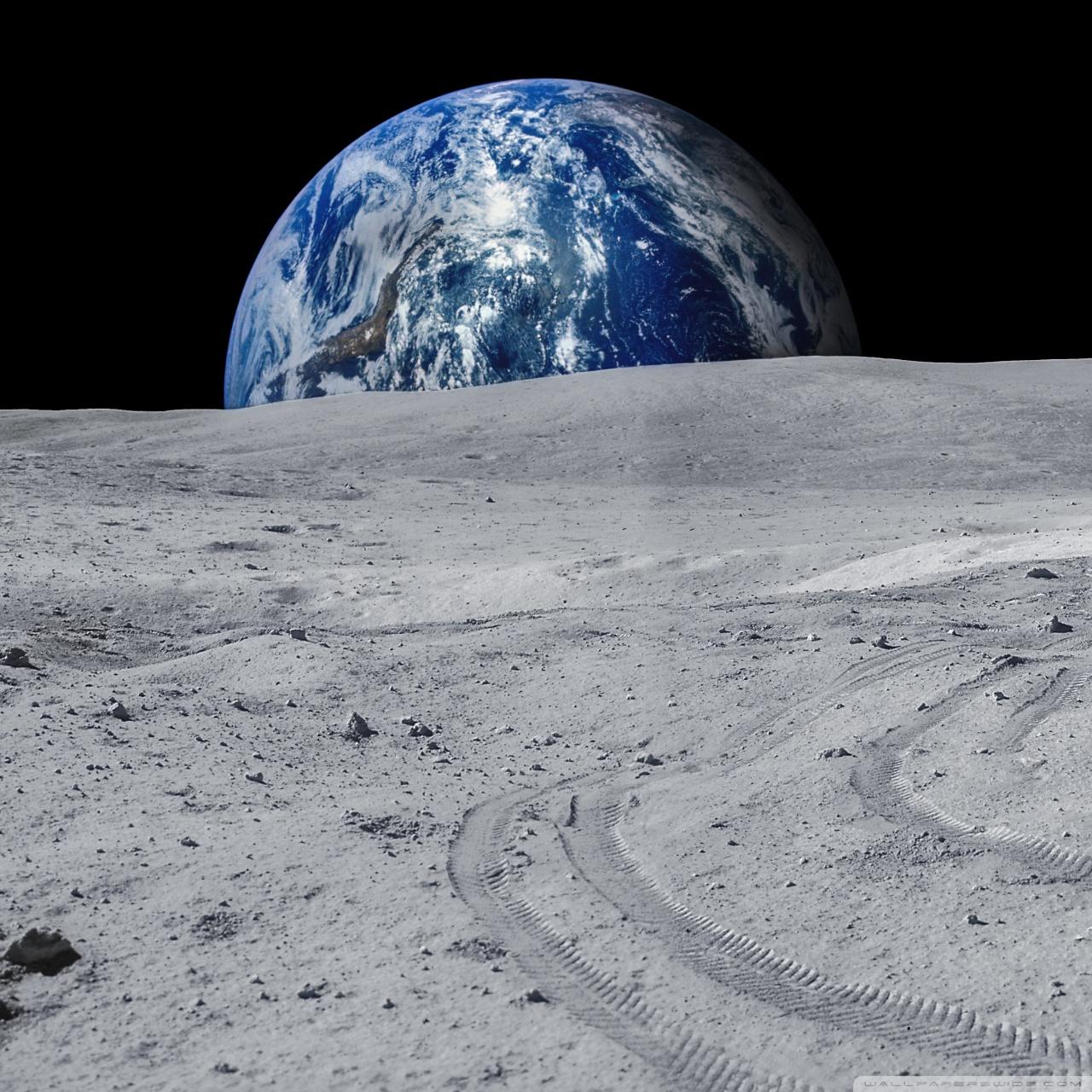 Moonscape Wallpapers - Top Free Moonscape Backgrounds - WallpaperAccess