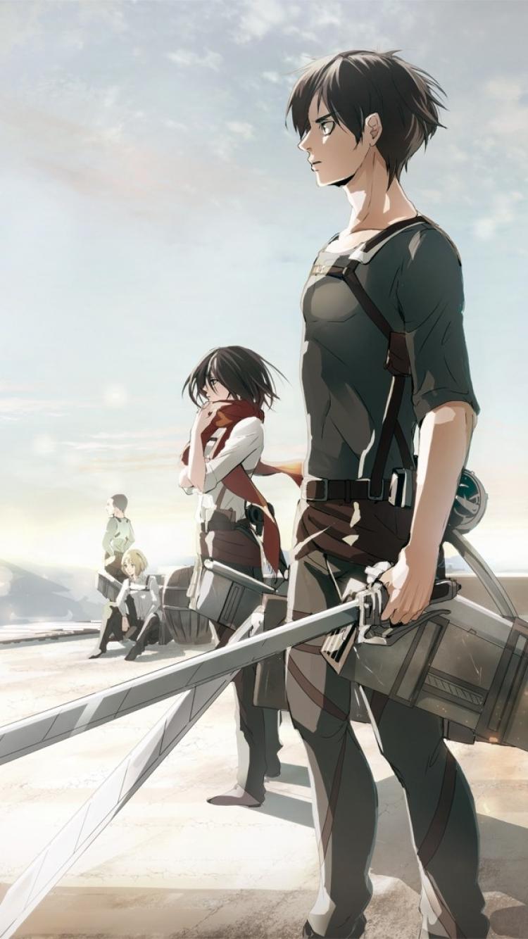 750x1334 Attack On Titan Wallpaper iPhone