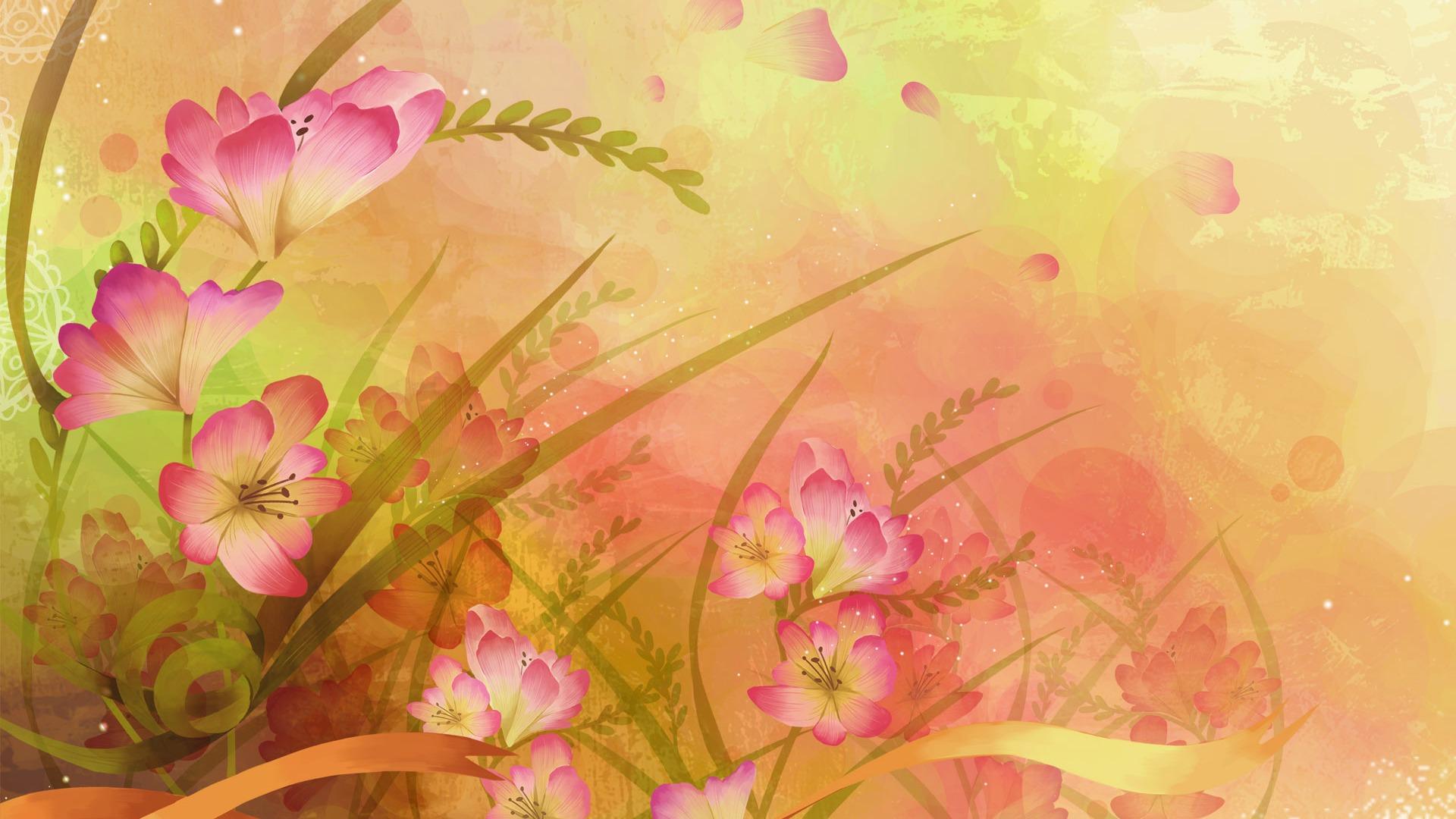 1920x1080 Synthetic Wallpaper Colorful Flower Wallpaper Download Wallpaper Colorful Flower Wallpaper Wallpaper Site