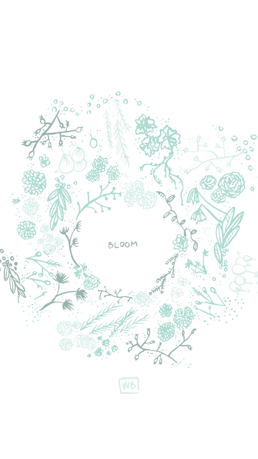 901x1600 Bloom Floral Freebie!