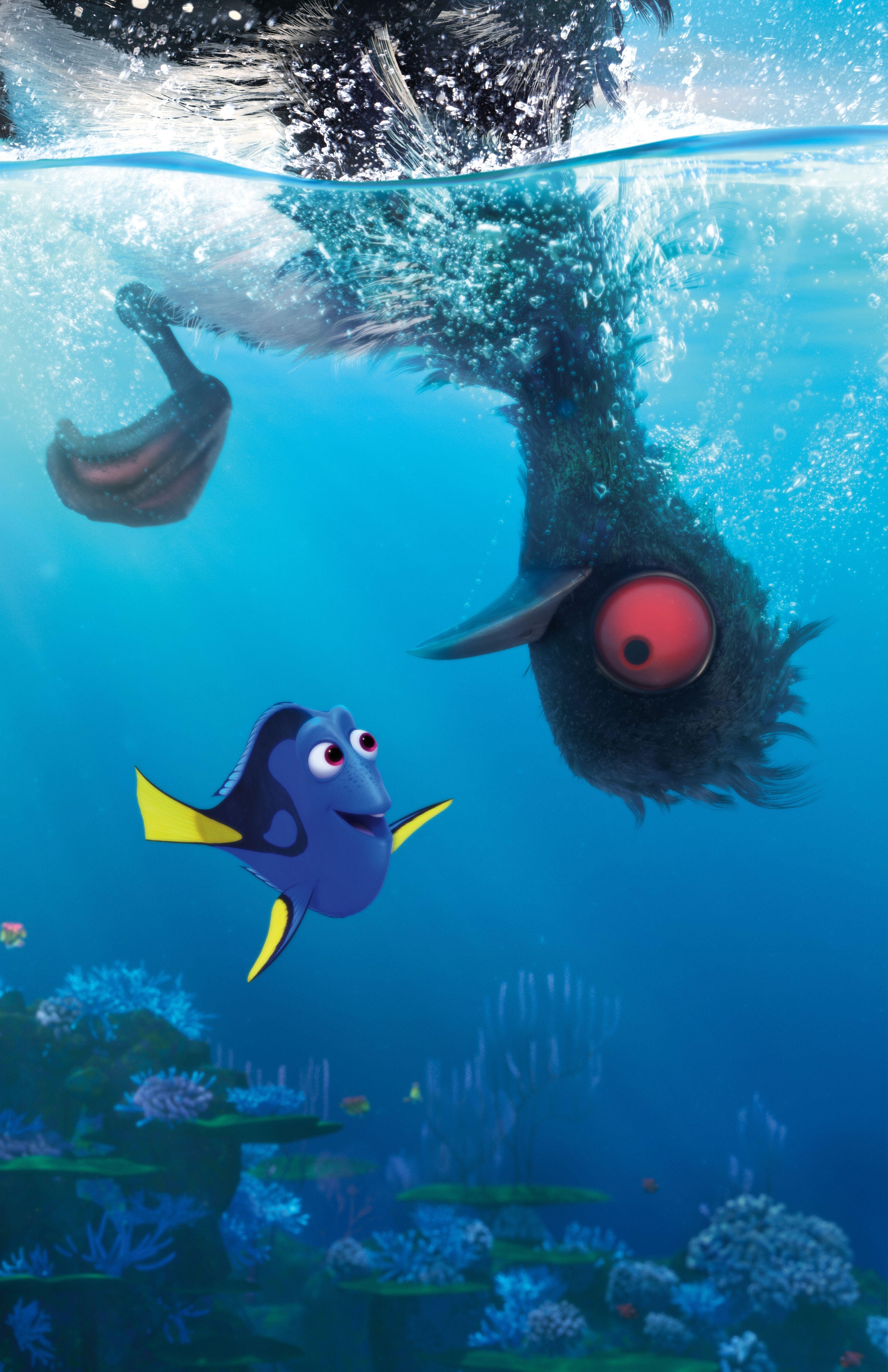3960x6120 Finding Dory Gallery. Finding Dory, Disney Wallpaper, Bear Coloring Pages
