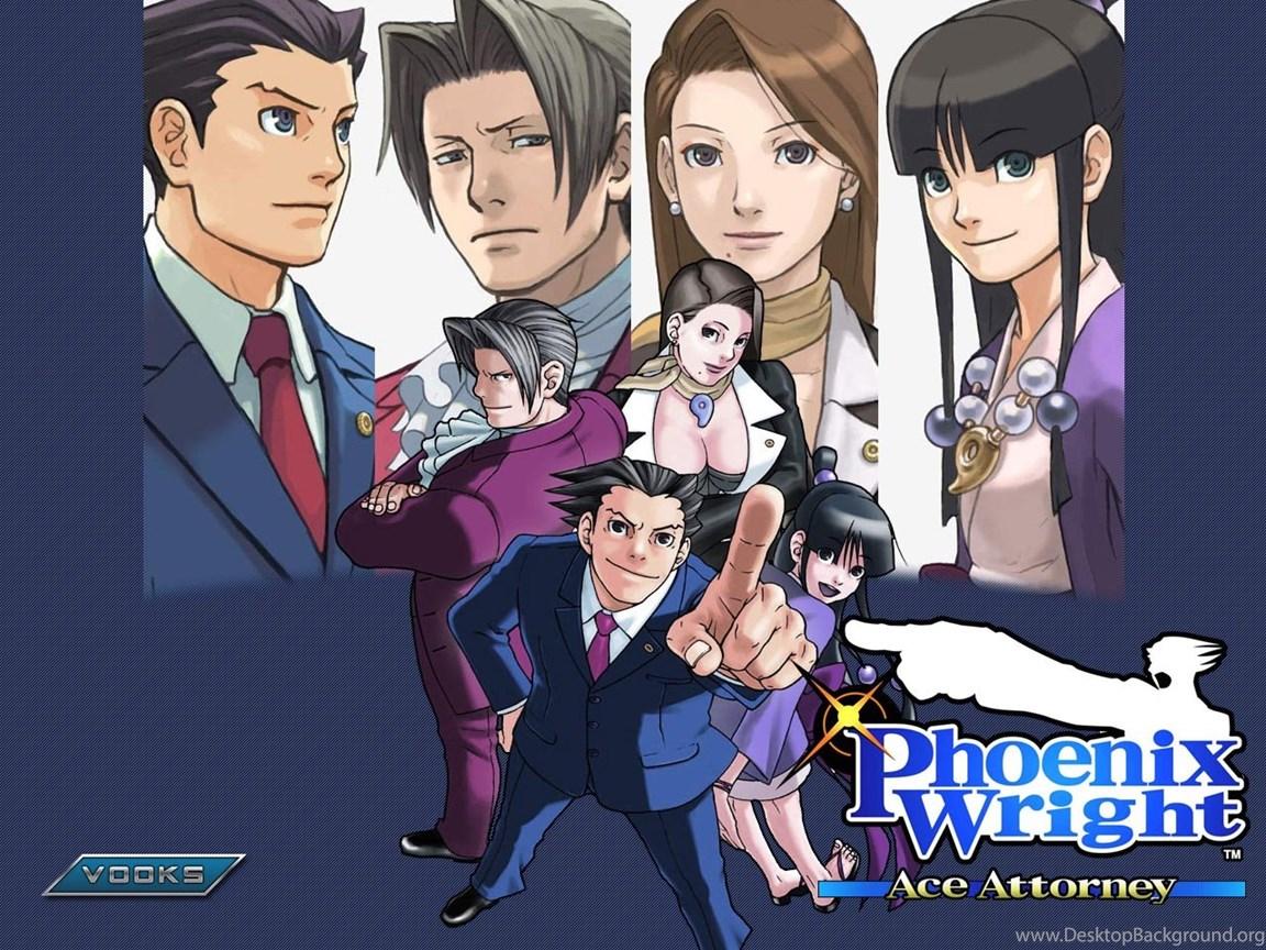 1152x864 Phoenix Wright Ace Attorney Wallpaper Desktop Background